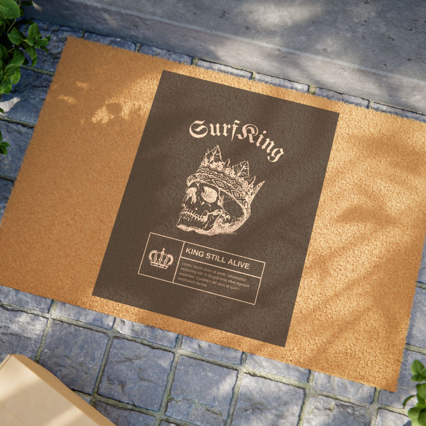Surfing King Eco-Friendly Doormat - Great Lakes Original Surf Gear