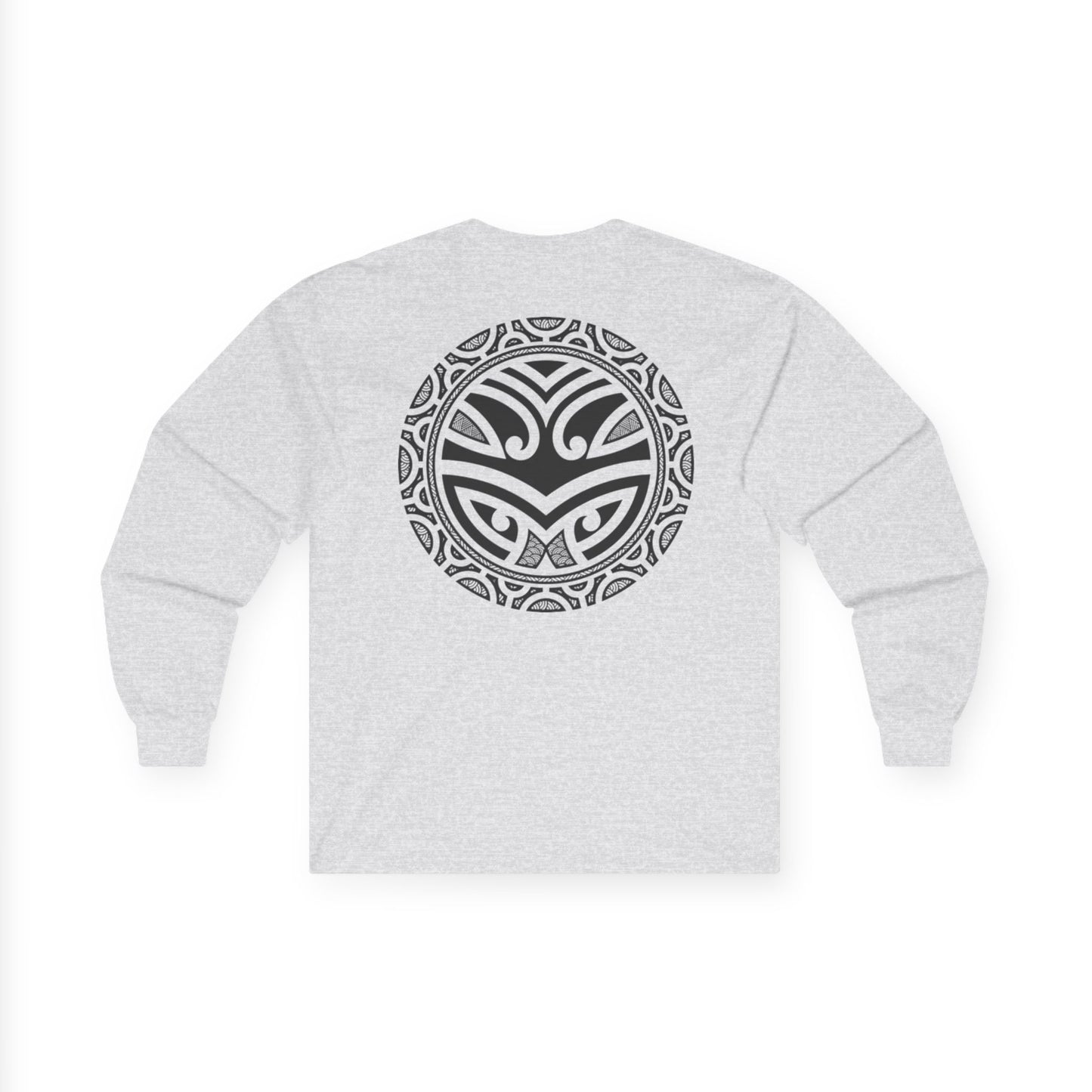 Vector Icon Tribal Surf-Inspired Unisex Long Sleeve Tee