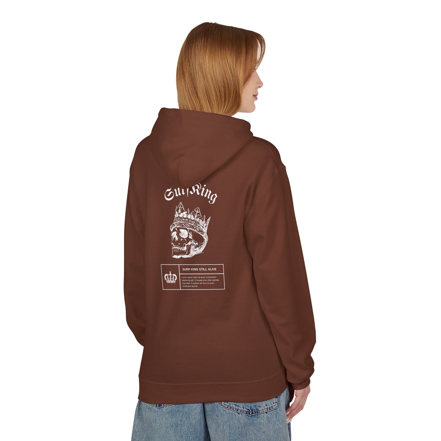 Surf King Graphic Hoodie - Geat Lakes Surf Apparel