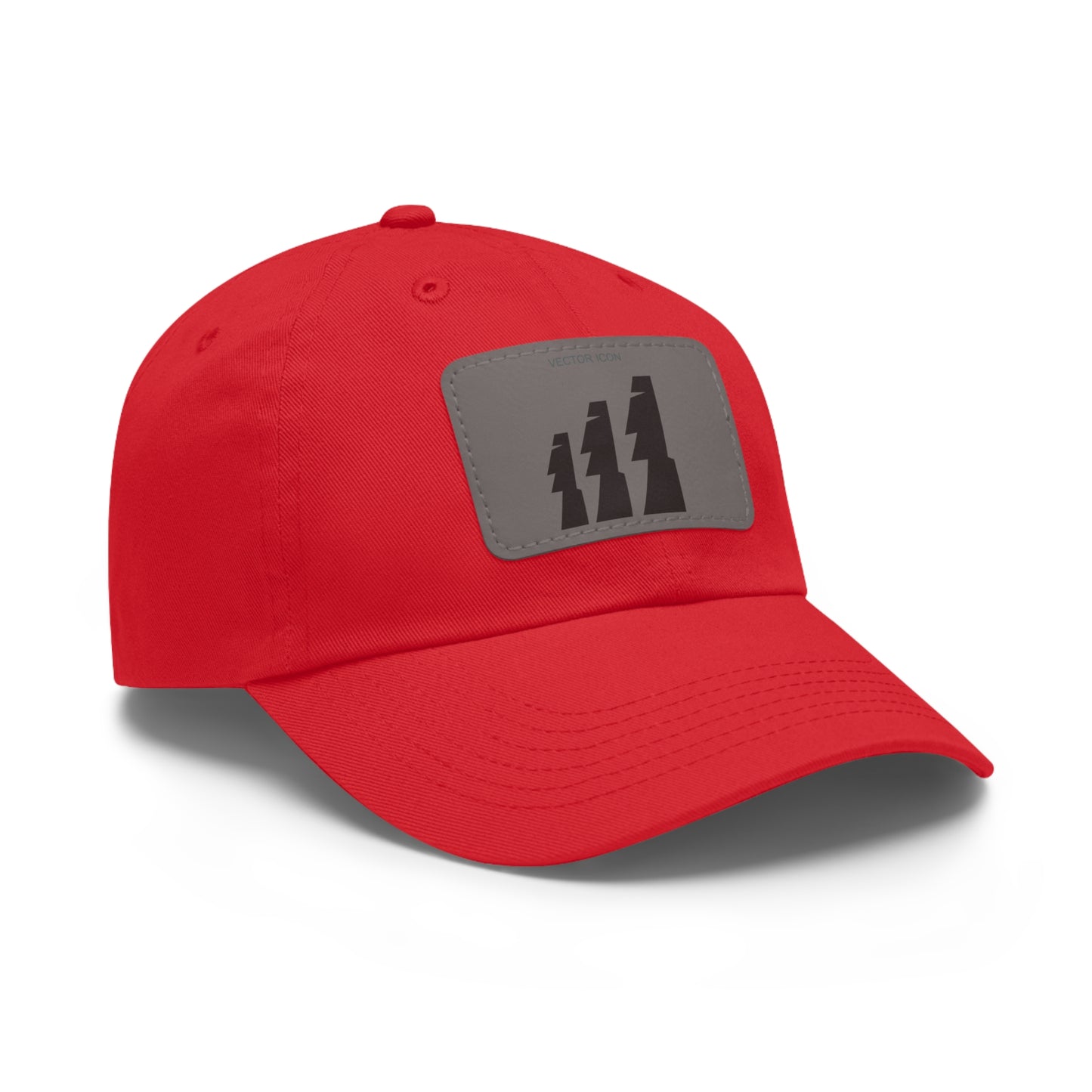 Vector Icon Surf Style with Leather Patch - Surf Fashion