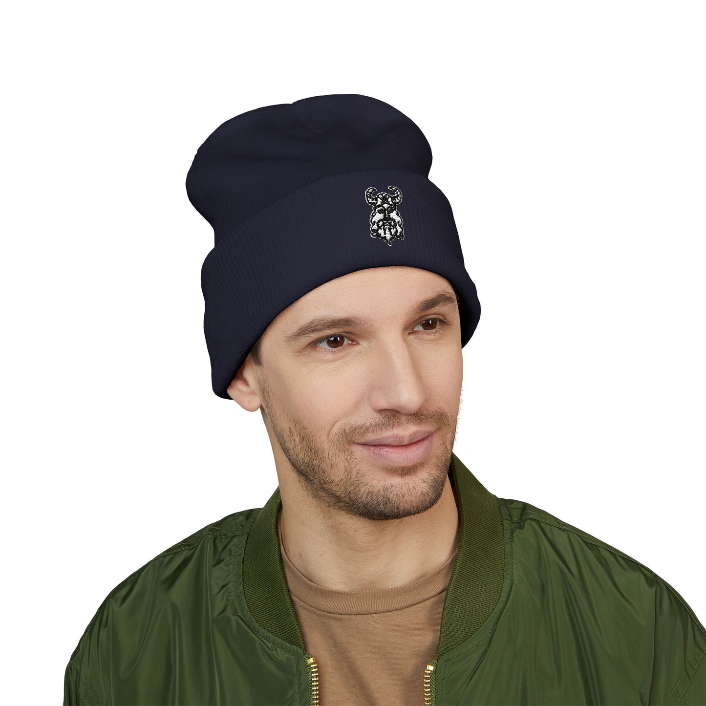 Surf Savage Embroidered Cuffed Beanie - Great Lakes Surf Gear