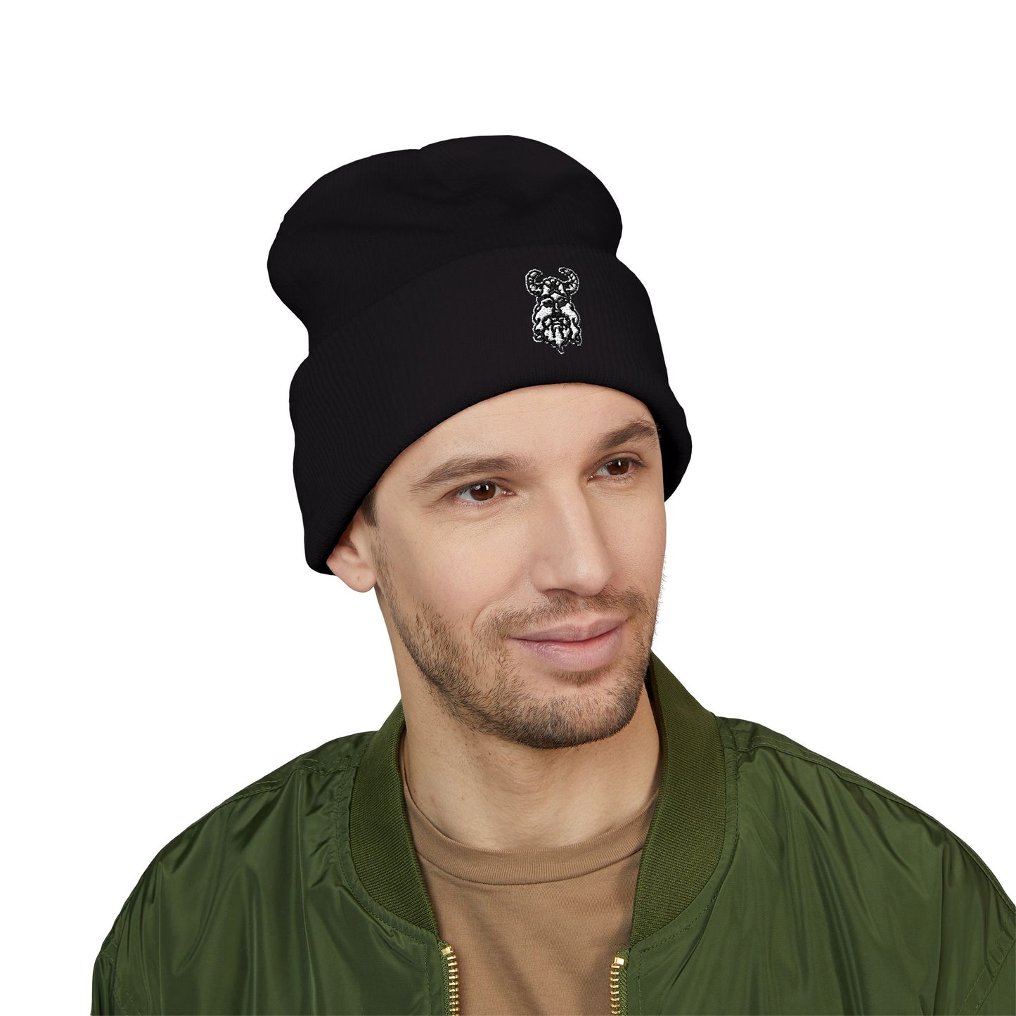 Surf Savage Embroidered Cuffed Beanie - Great Lakes Surf Gear
