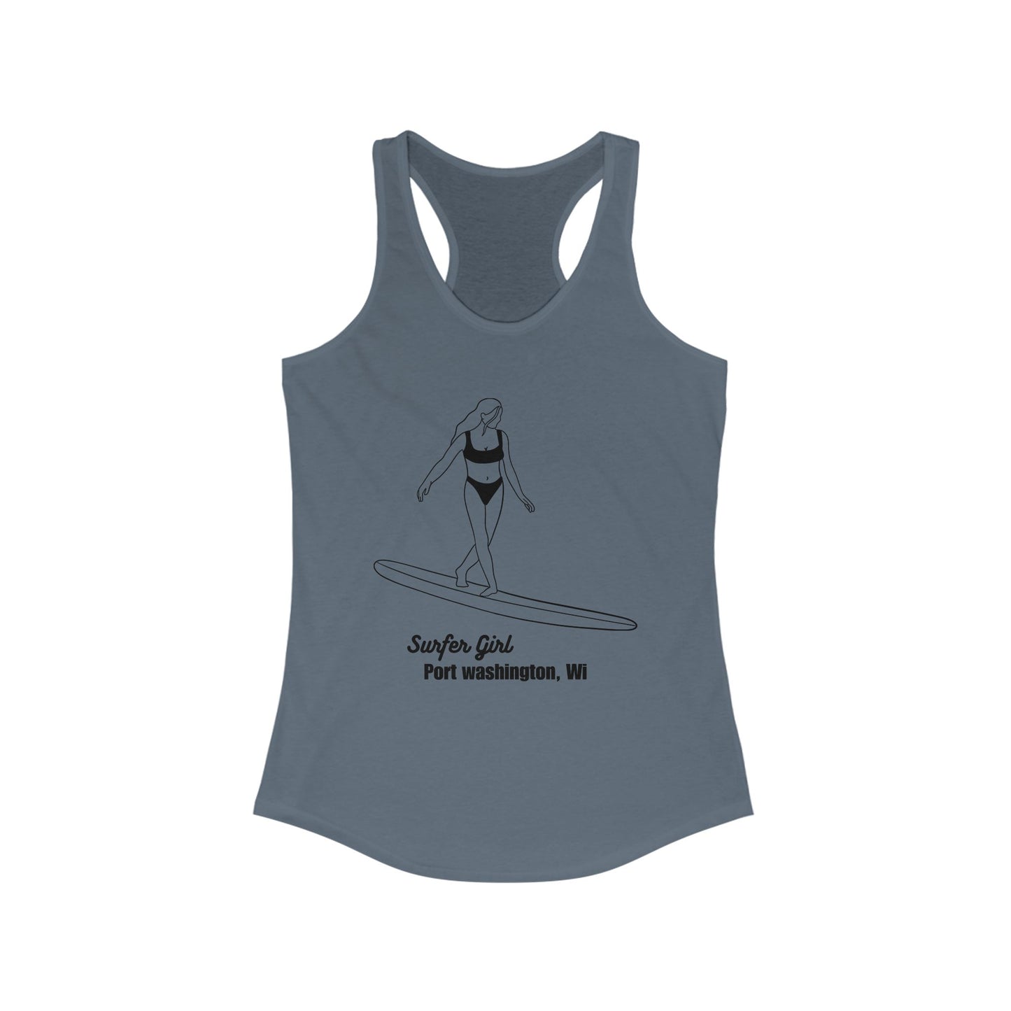 Surfer Girl Women's Ideal Racerback Tank