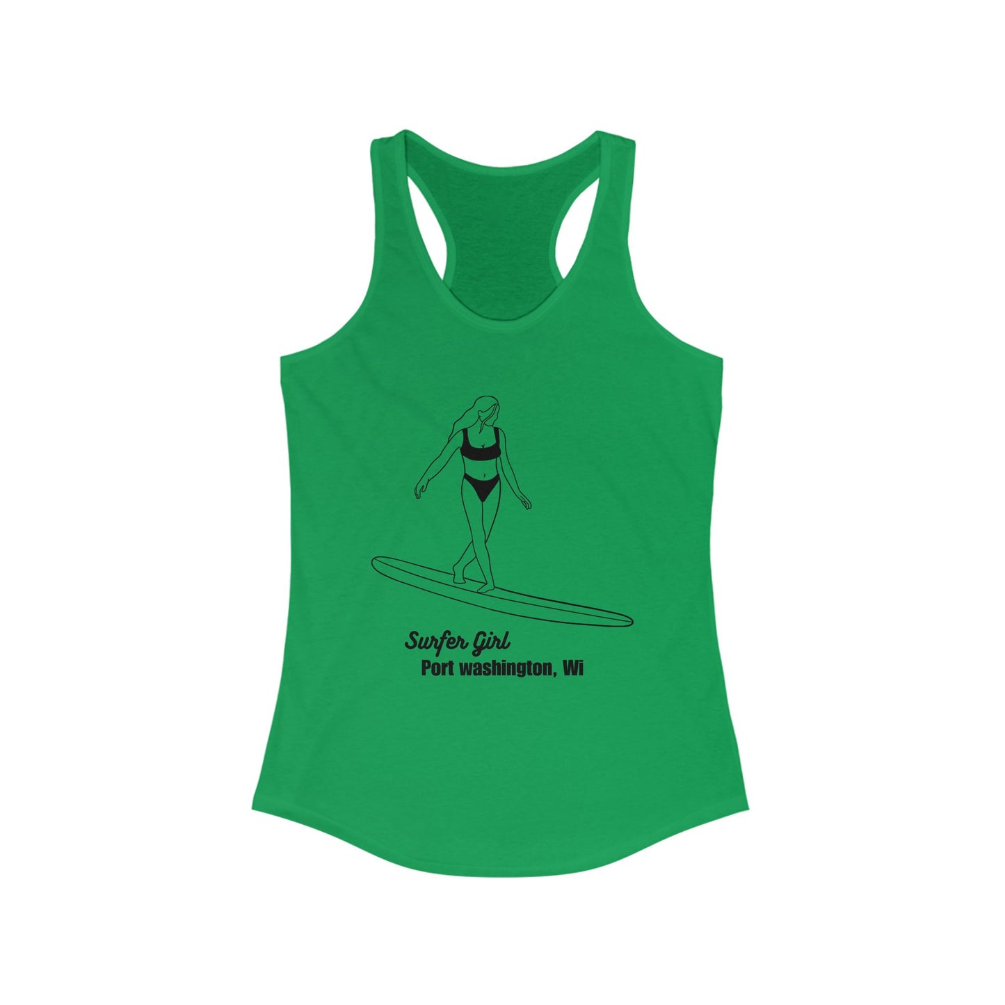 Surfer Girl Women's Ideal Racerback Tank