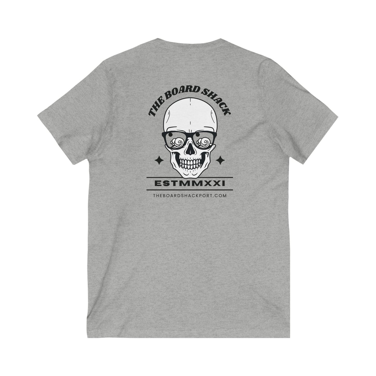 The Board Shack Unisex Jersey Short Sleeve V-Neck Tee