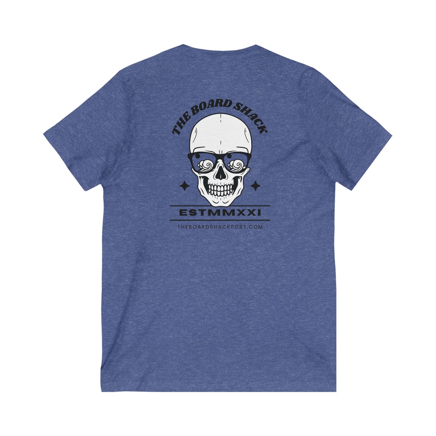 The Board Shack Unisex Jersey Short Sleeve V-Neck Tee