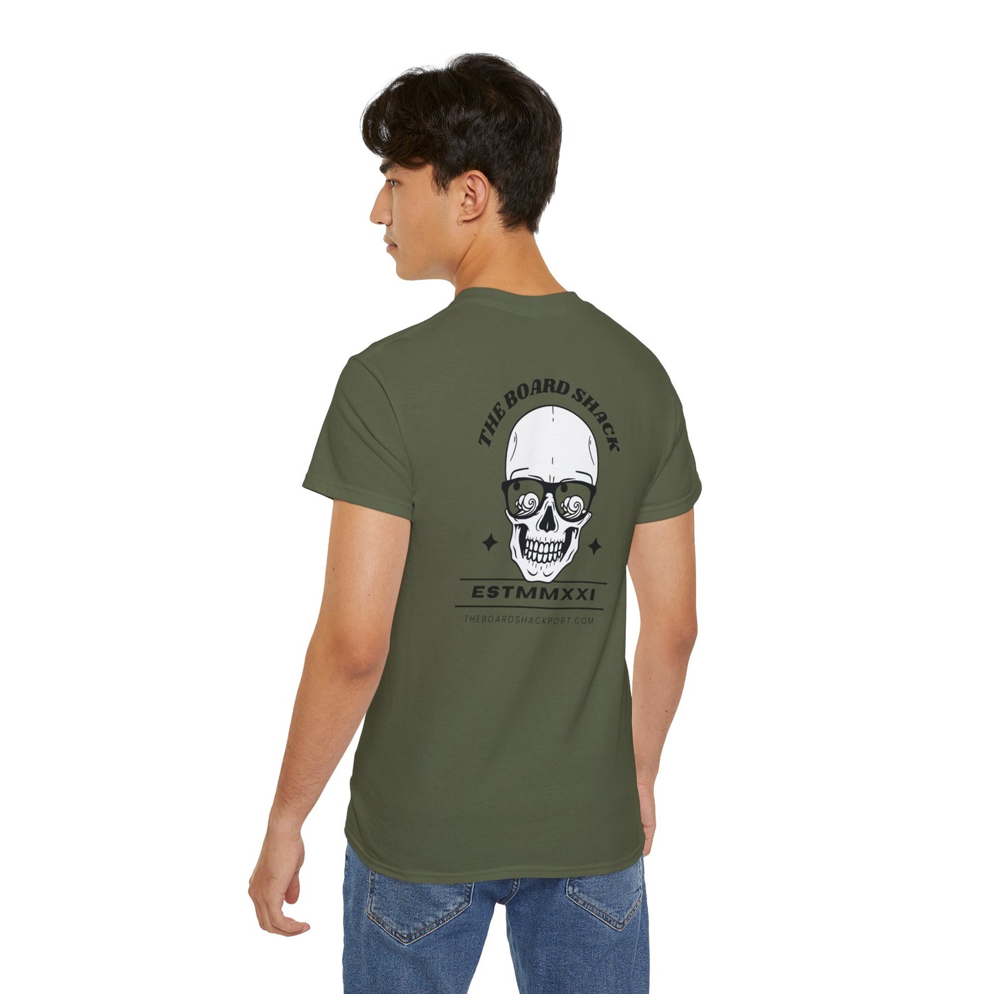 The Board Shack Skull Tshirt - Great Lakes Surf Shop