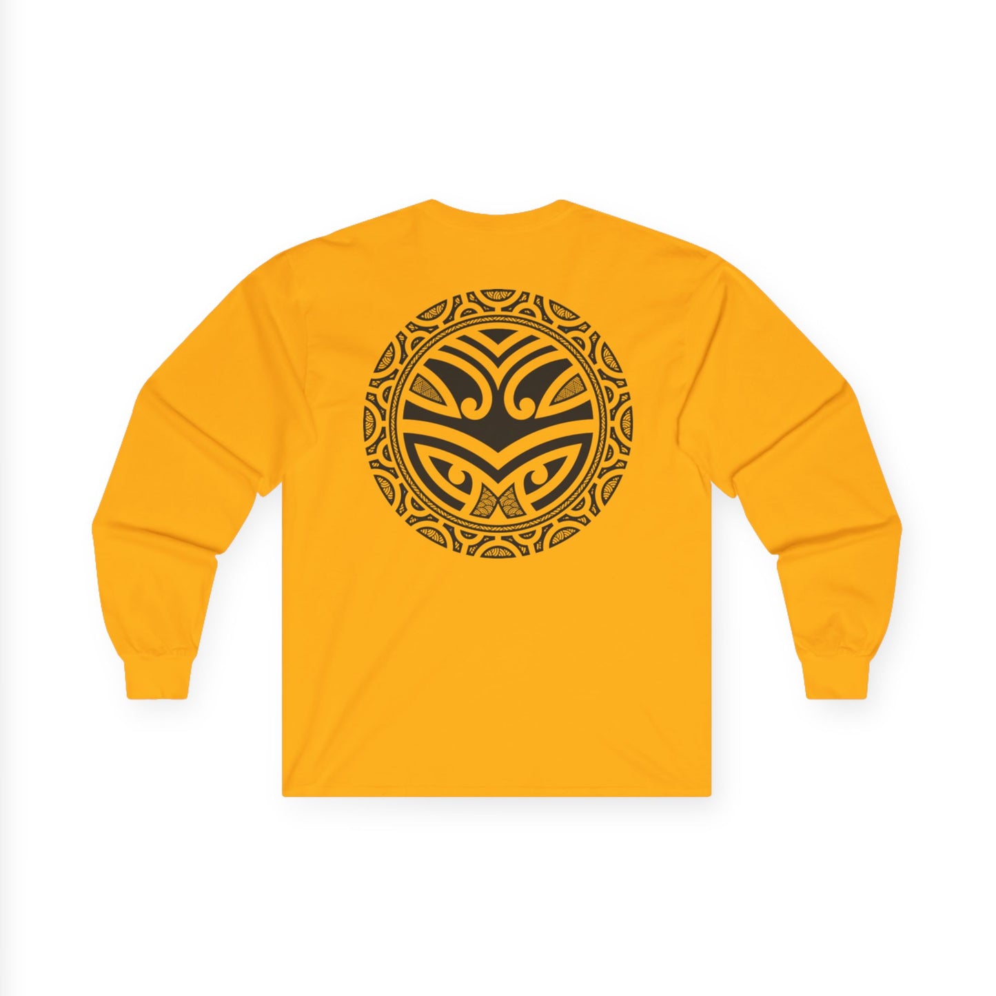 Vector Icon Tribal Surf-Inspired Unisex Long Sleeve Tee