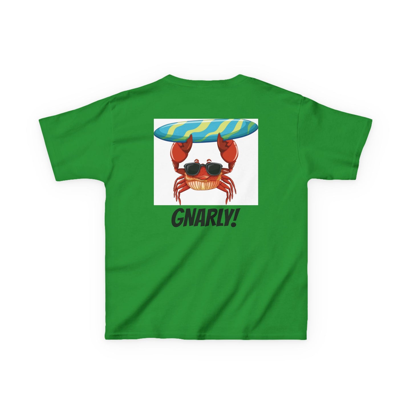 The Board Shack/Gnarly Crab - Kids Heavy Cotton™ Tee