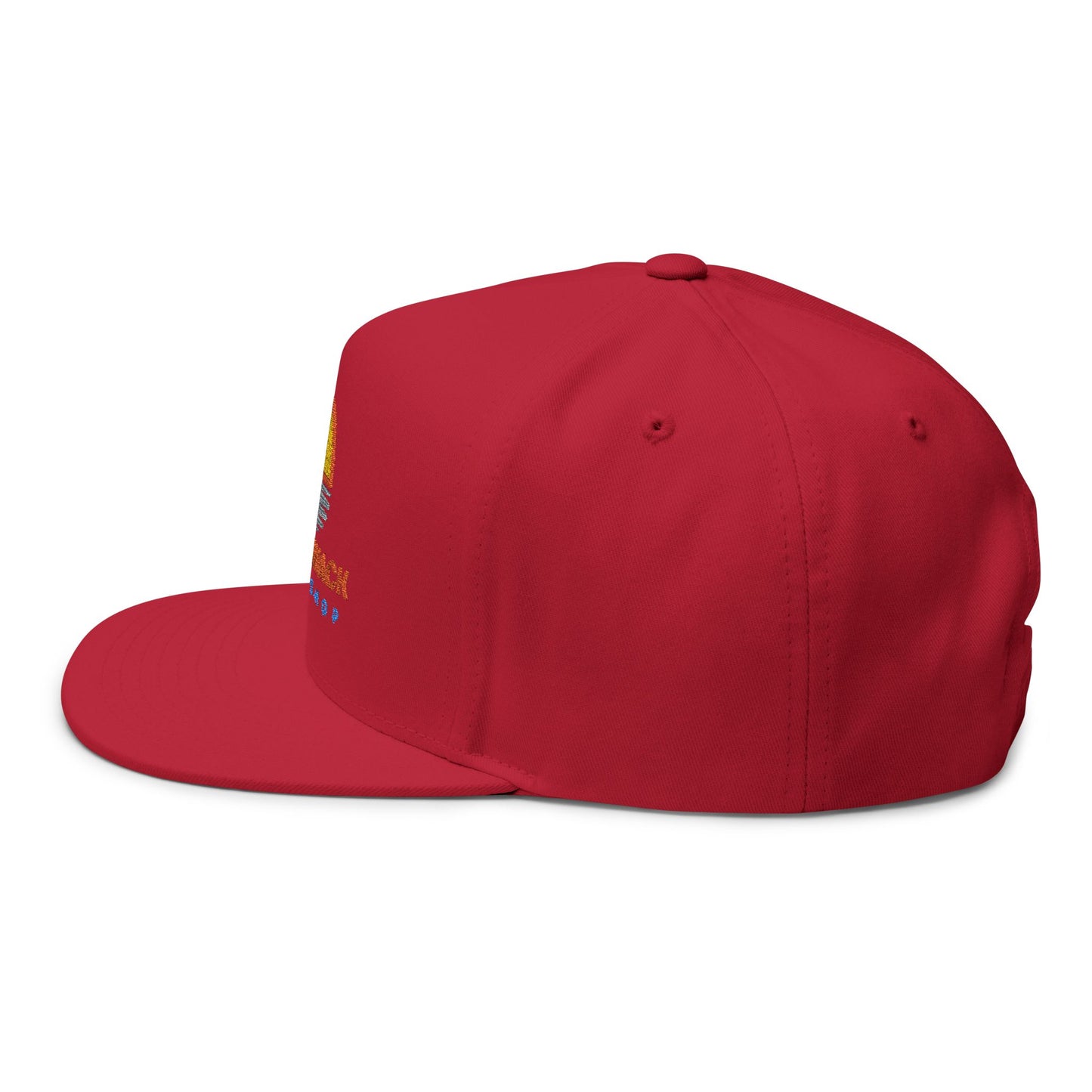 The Board Shack Surf Shop Embroidered Flat Bill Cap