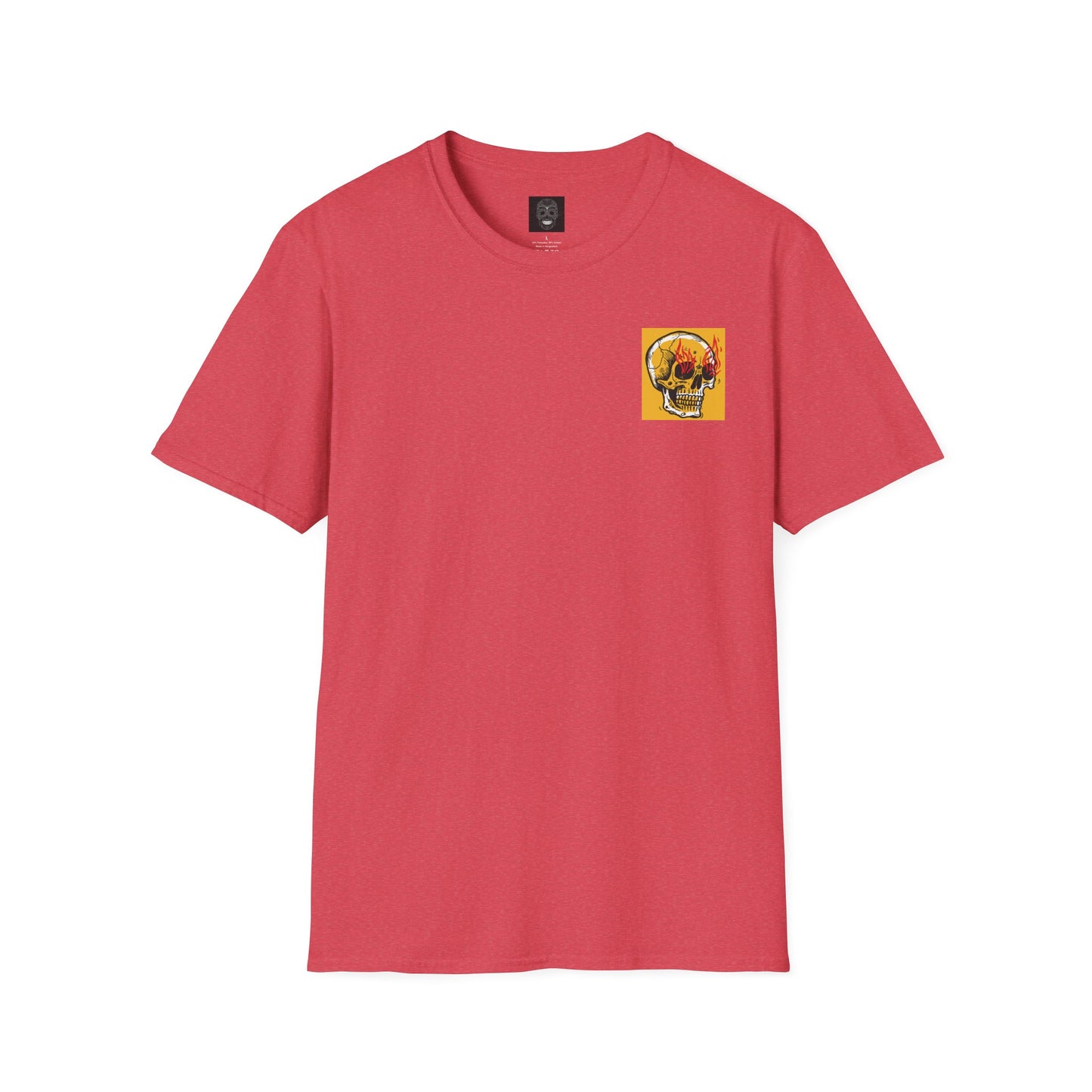 Port Washington Surf Club Unisex Softstyle T-Shirt - Retro Beach Vibe with Gnarly Skull Graphics