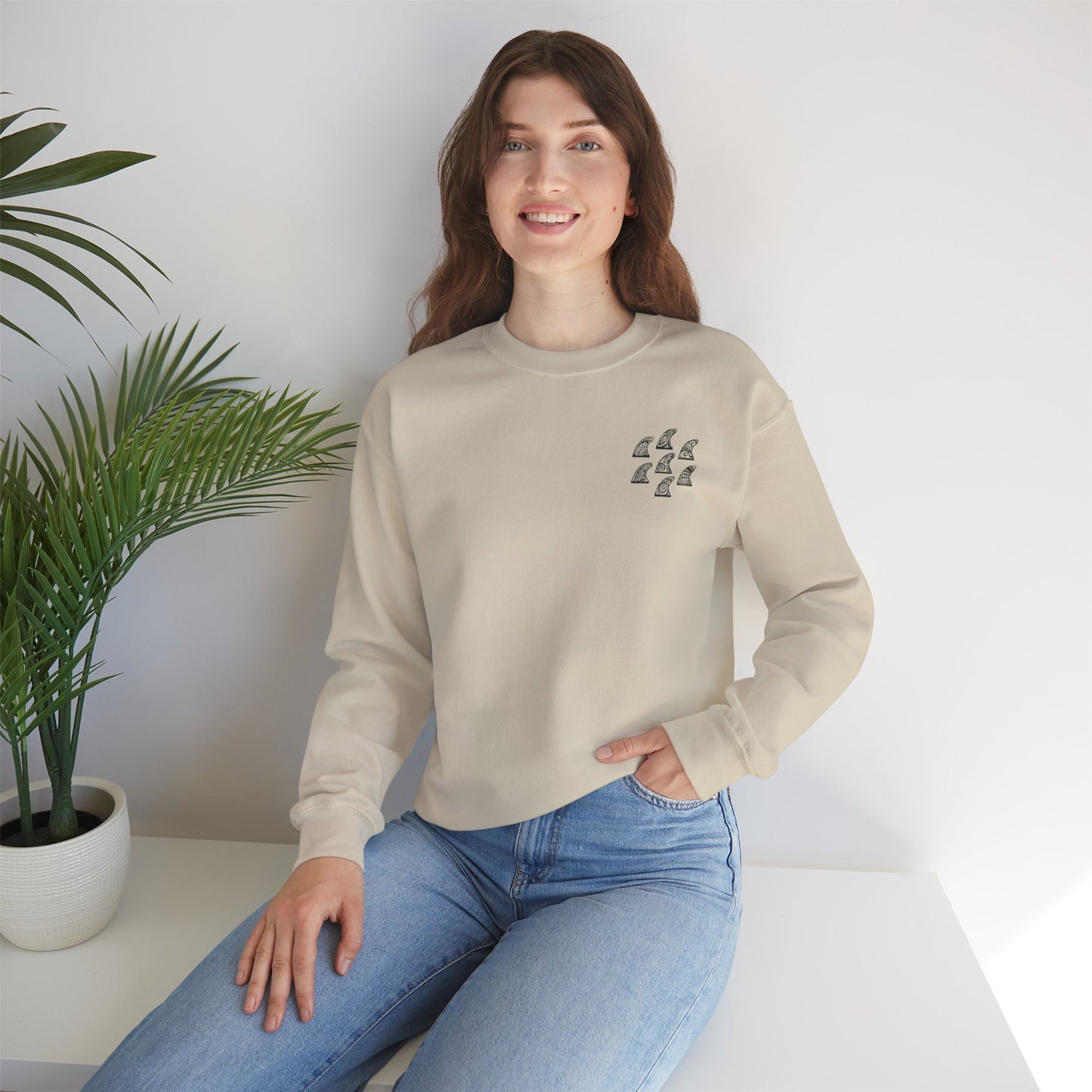 South Beach Posse Unisex Crewneck Sweatshirt - Casual Great Lakes Surf Attire