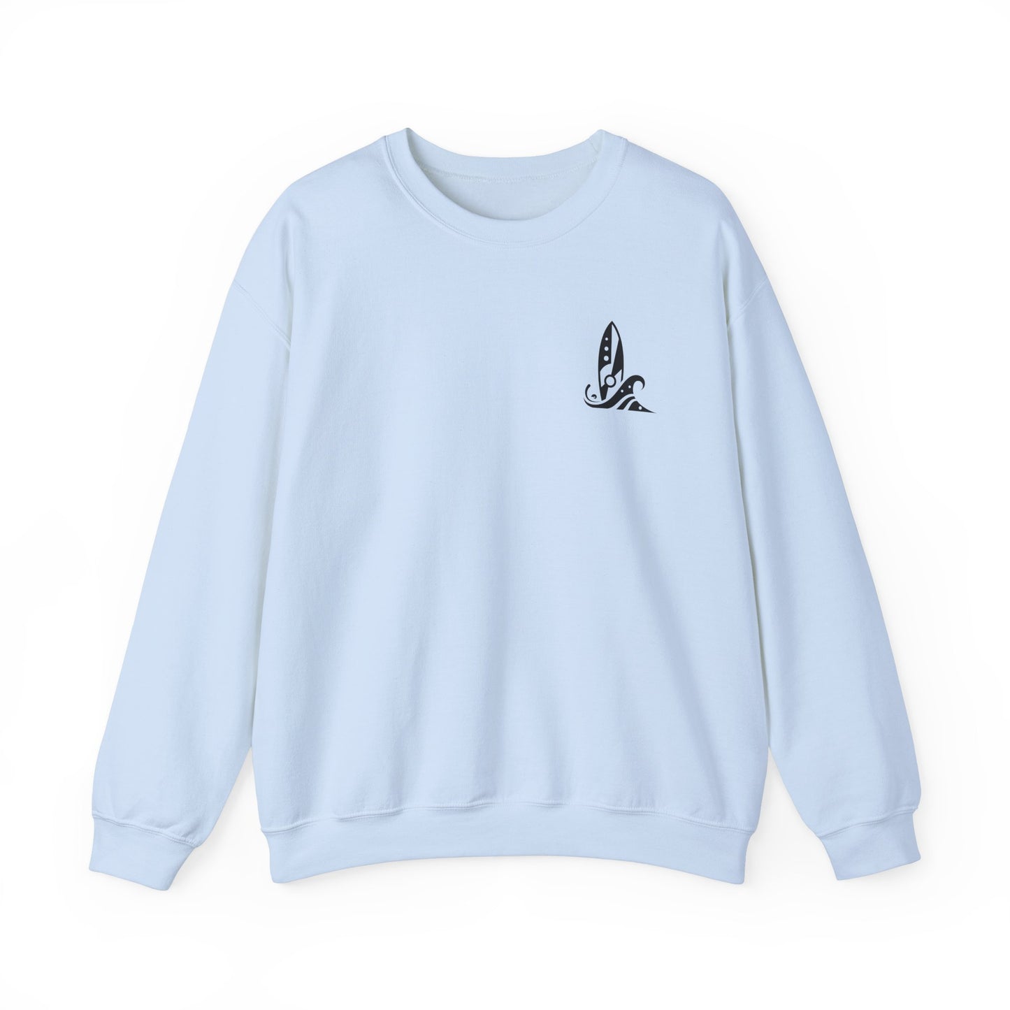 Vector Icon Surf Style Unisex Crewneck Sweatshirt - Surf Style Fashion