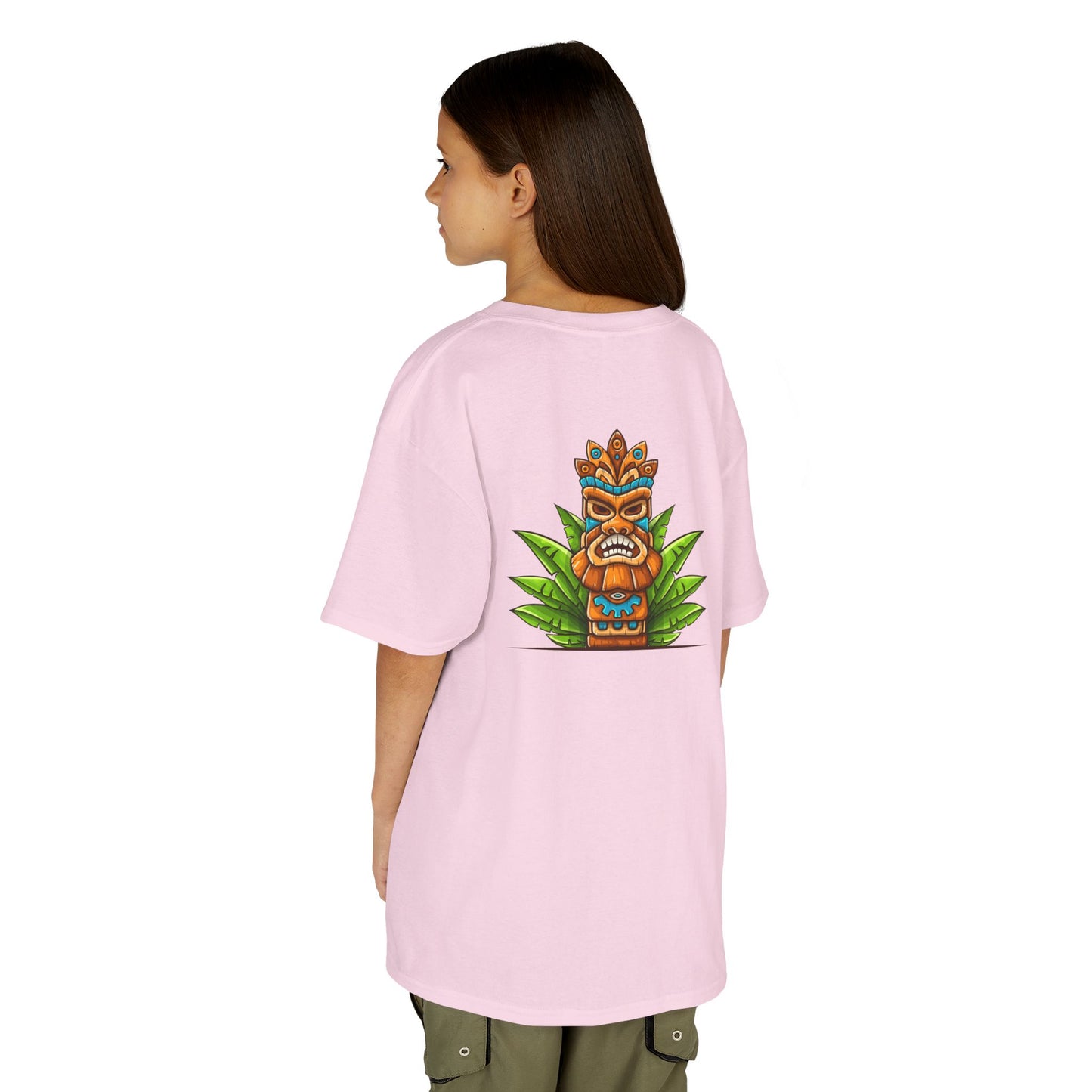 Surf Tiki Kids Tee - Fun Summer Vibe for Young Adventurers
