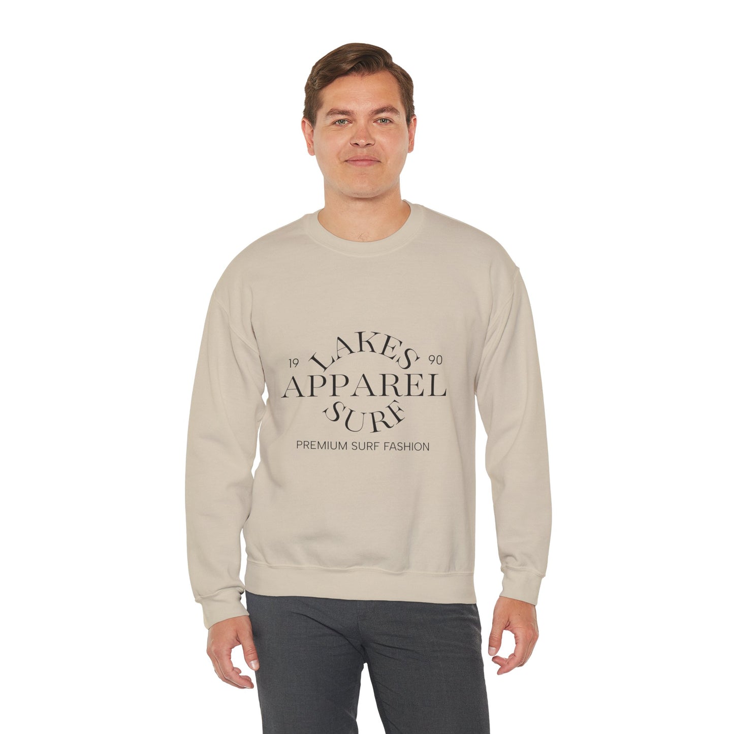 Lakes Surf Apparel Crewneck Sweatshirt - Cozy Unisex Fashion for Great Lakes Surfers
