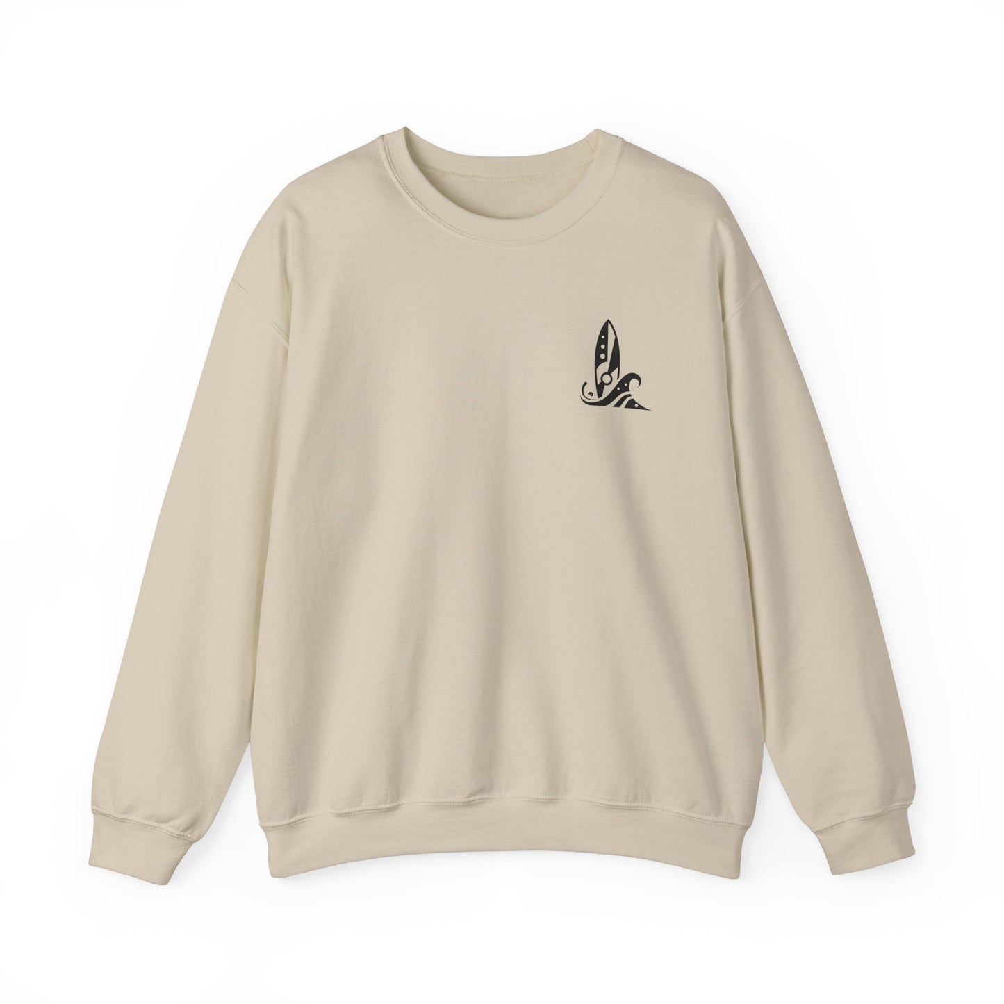 Vector Icon Surf Style Unisex Crewneck Sweatshirt - Surf Style Fashion