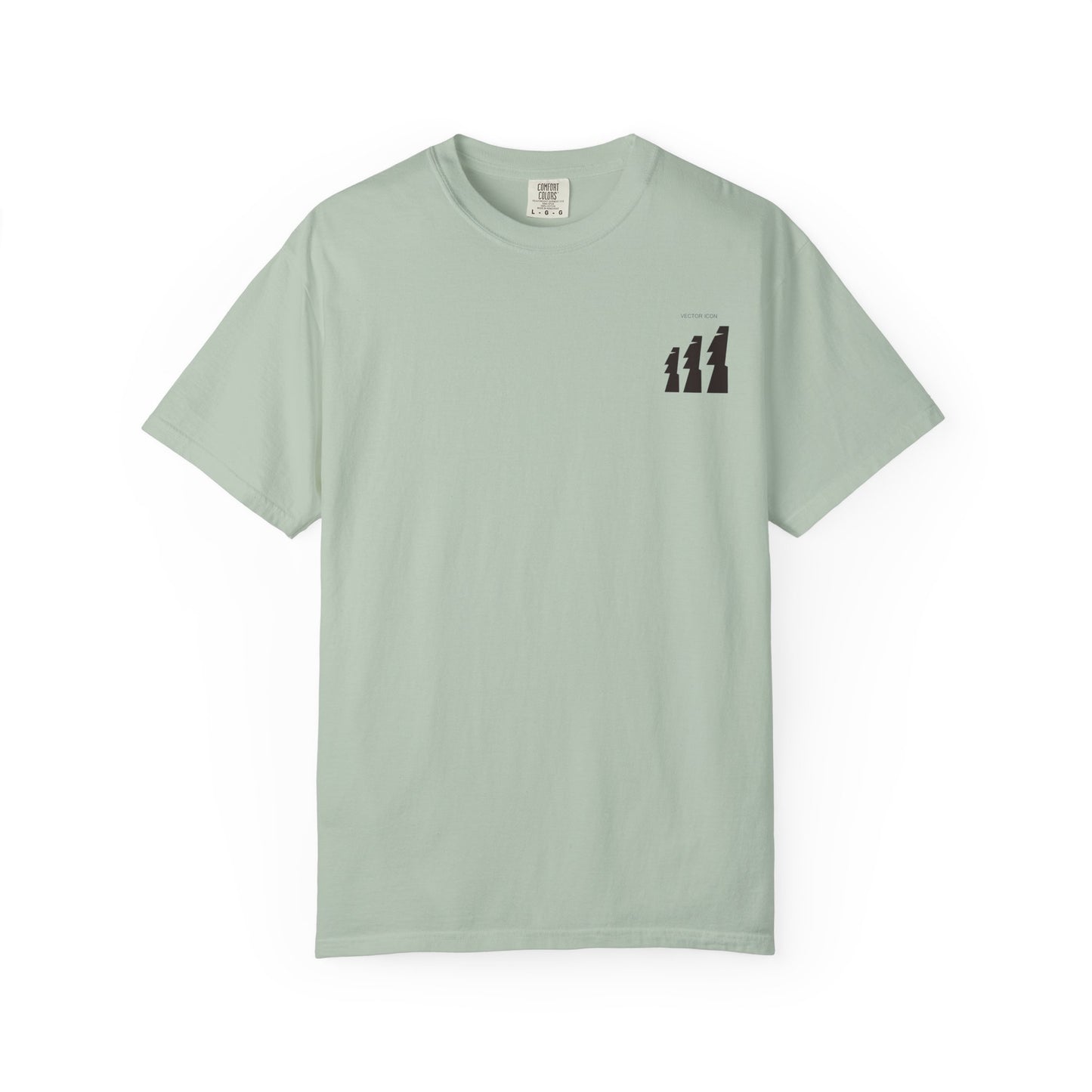 Vector Icon Surf Style Unisex Tshirt - Surf Bus Surf Graphic