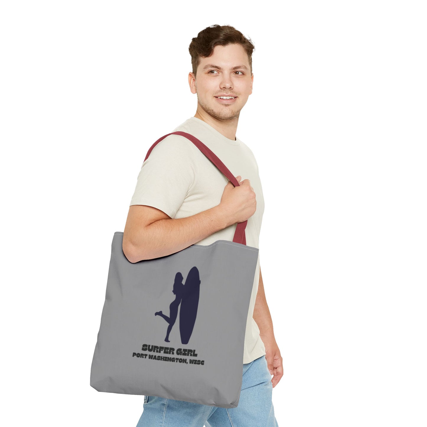 Women's Surfer Girl Tote Bag (AOP)