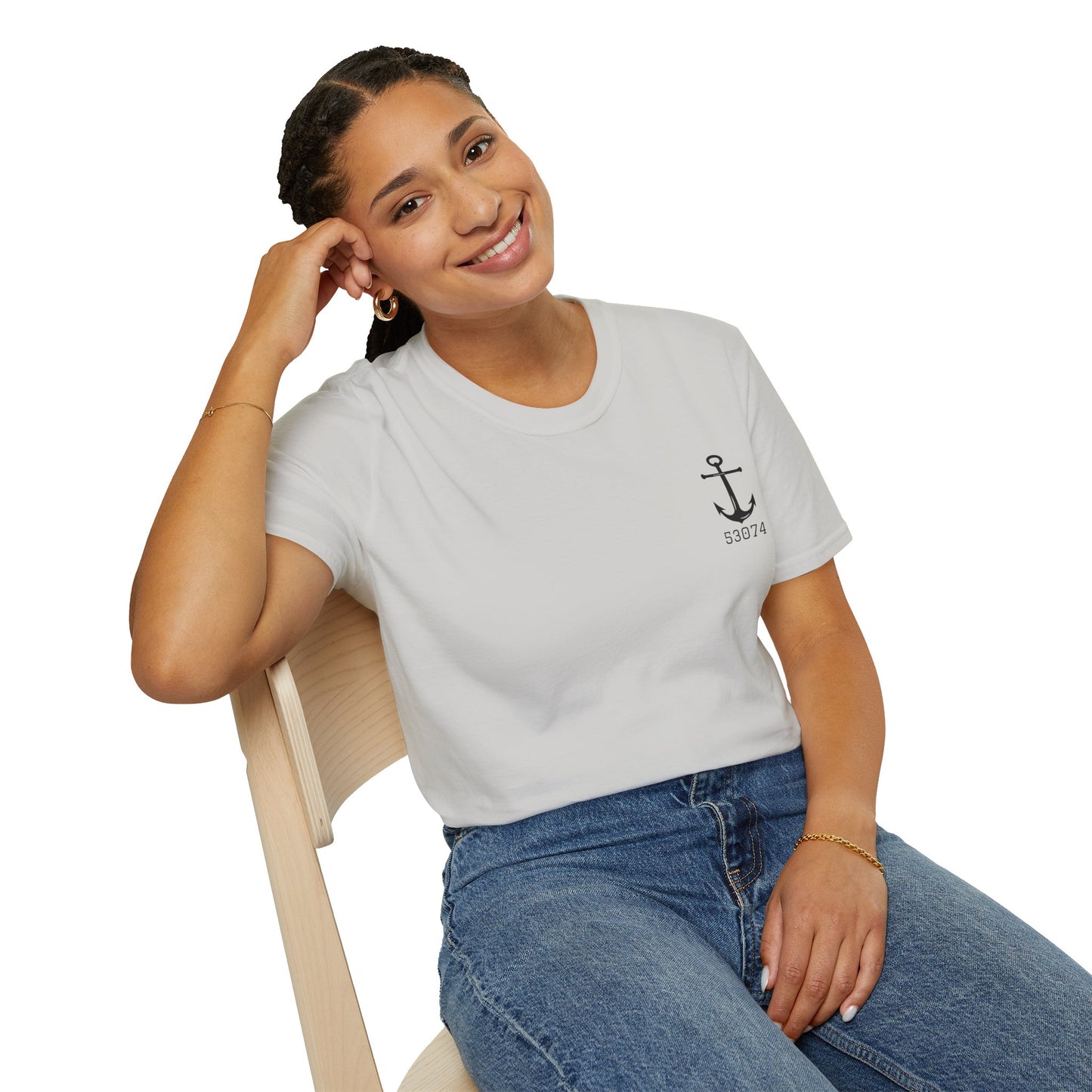 Great Lakes Surfing Paradise Unisex Softstyle T-Shirt - Relaxed Fit for Beach Lovers