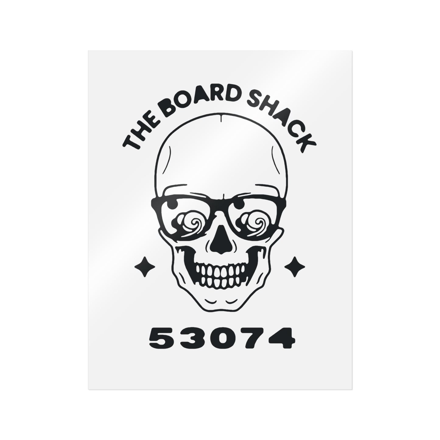 The Board Shack Die Cut Decal - Great Lakes Surf Shop