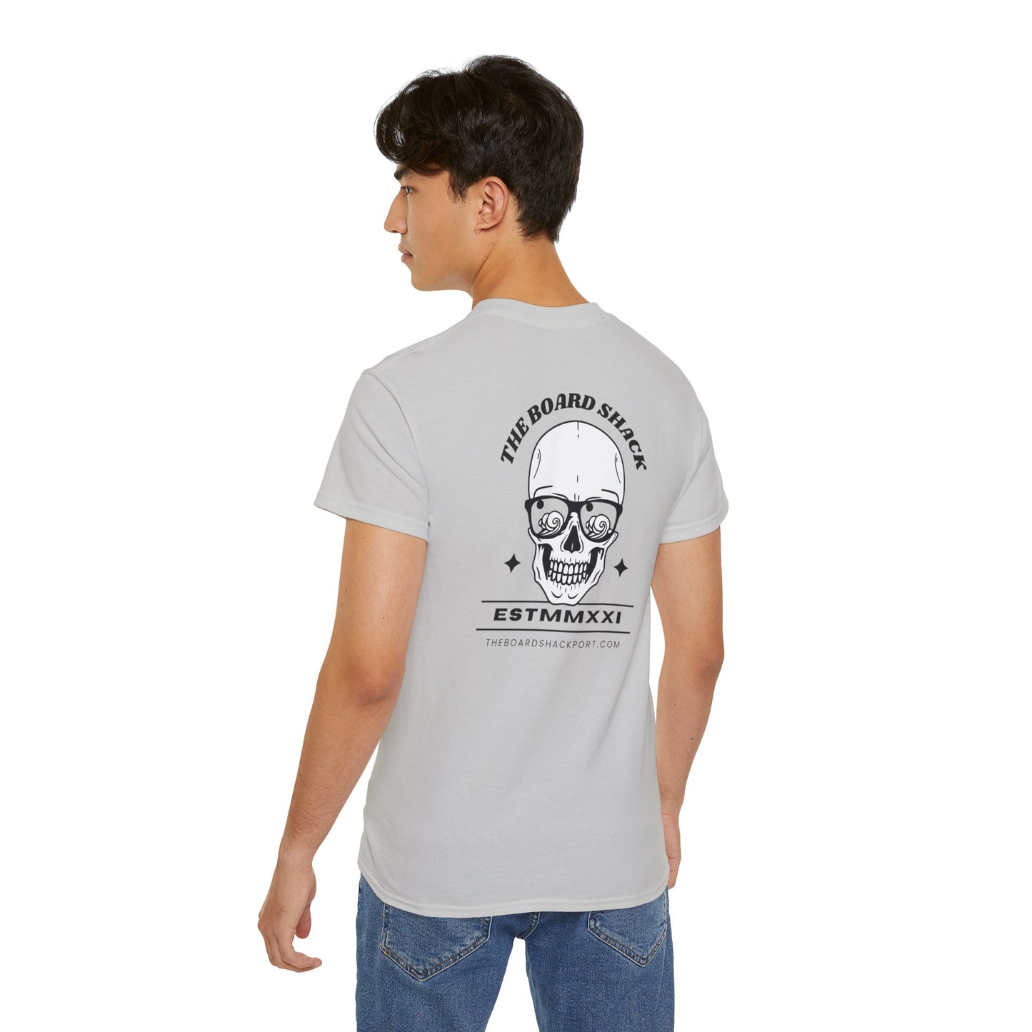 The Board Shack Skull Tshirt - Great Lakes Surf Shop