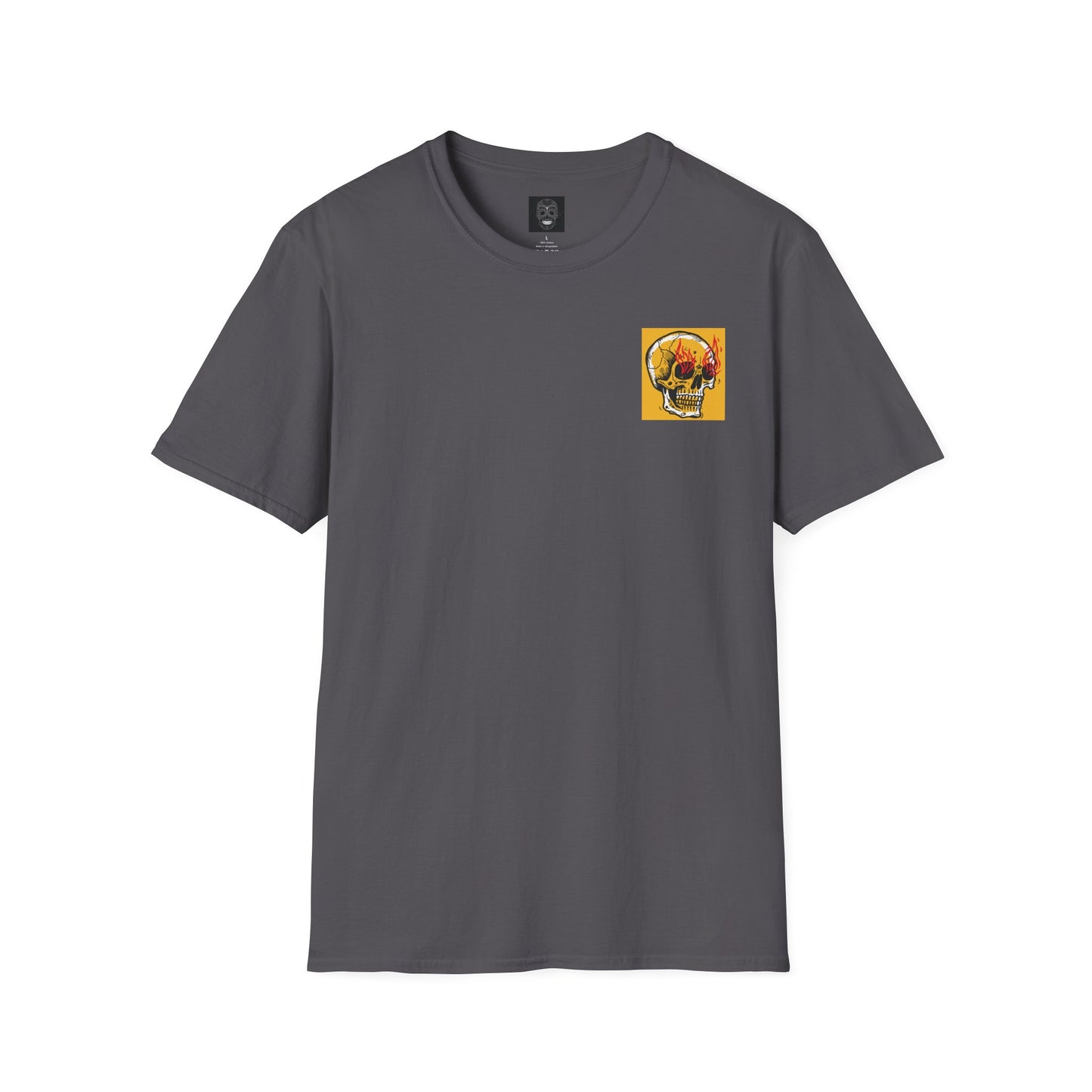 Port Washington Surf Club Unisex Softstyle T-Shirt - Retro Beach Vibe with Gnarly Skull Graphics