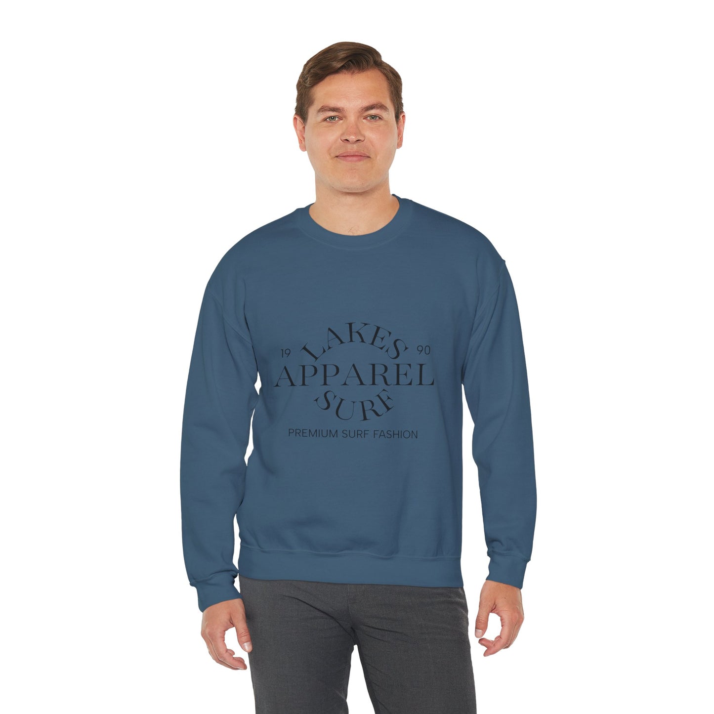 Lakes Surf Apparel Crewneck Sweatshirt - Cozy Unisex Fashion for Great Lakes Surfers