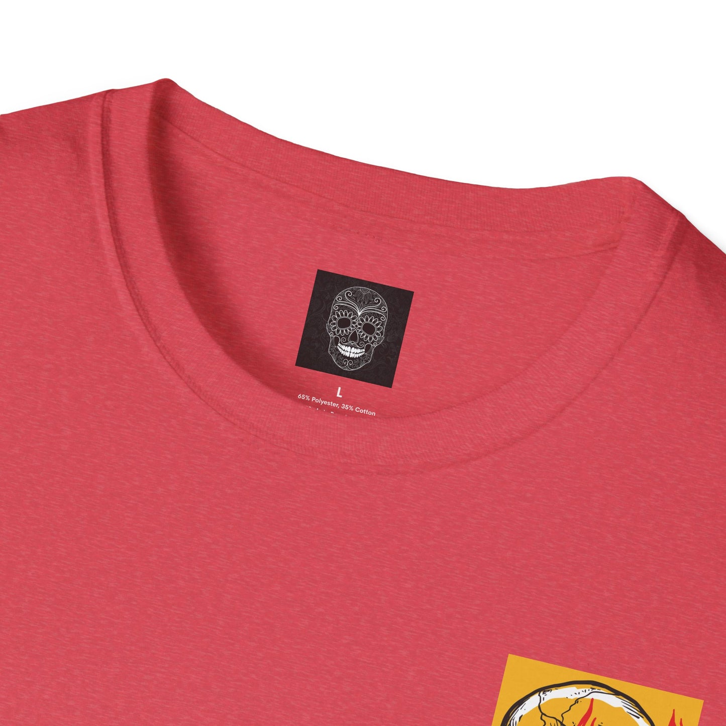 Port Washington Surf Club Unisex Softstyle T-Shirt - Retro Beach Vibe with Gnarly Skull Graphics