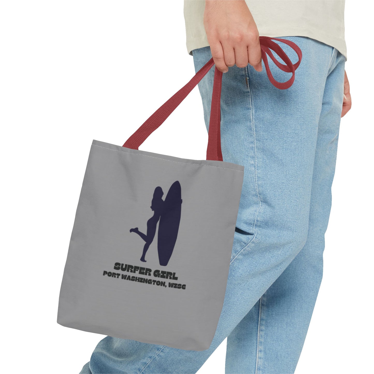 Women's Surfer Girl Tote Bag (AOP)
