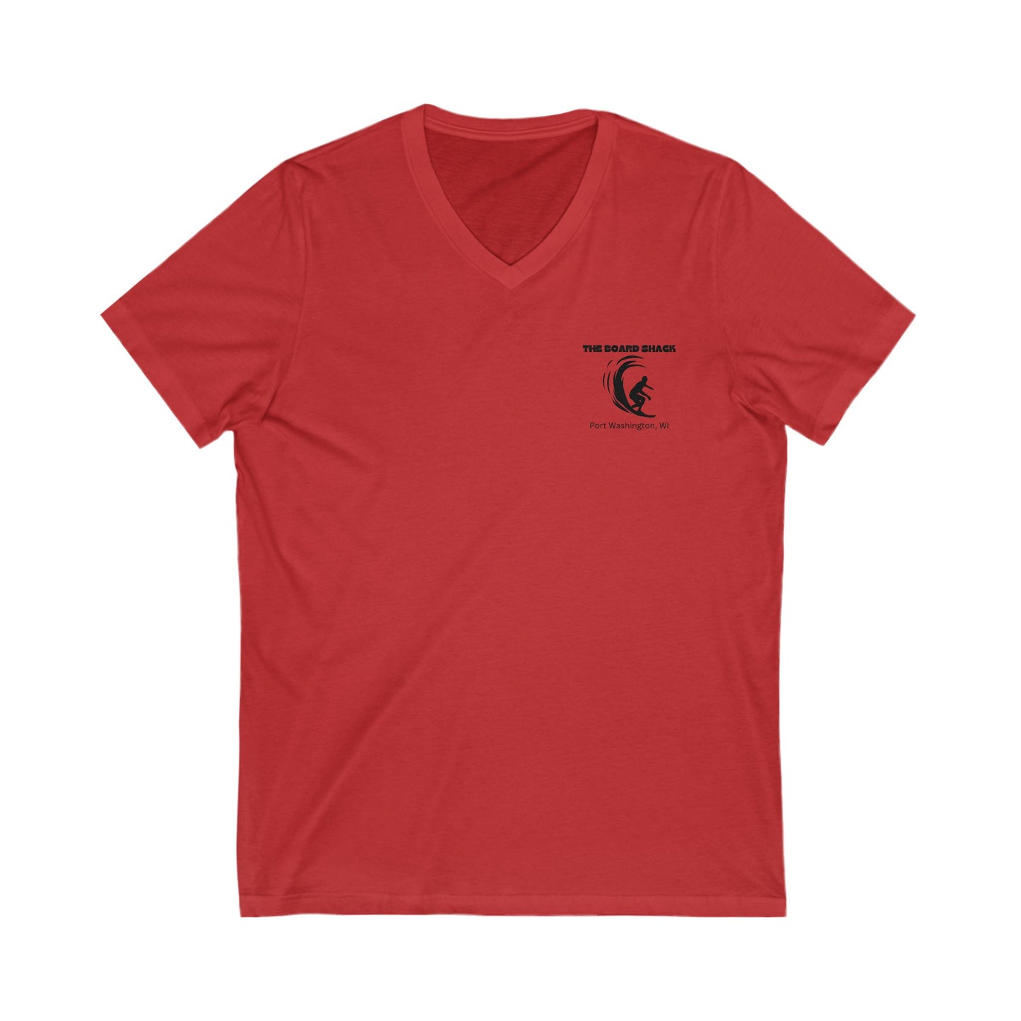 The Board Shack Unisex Jersey Short Sleeve V-Neck Tee