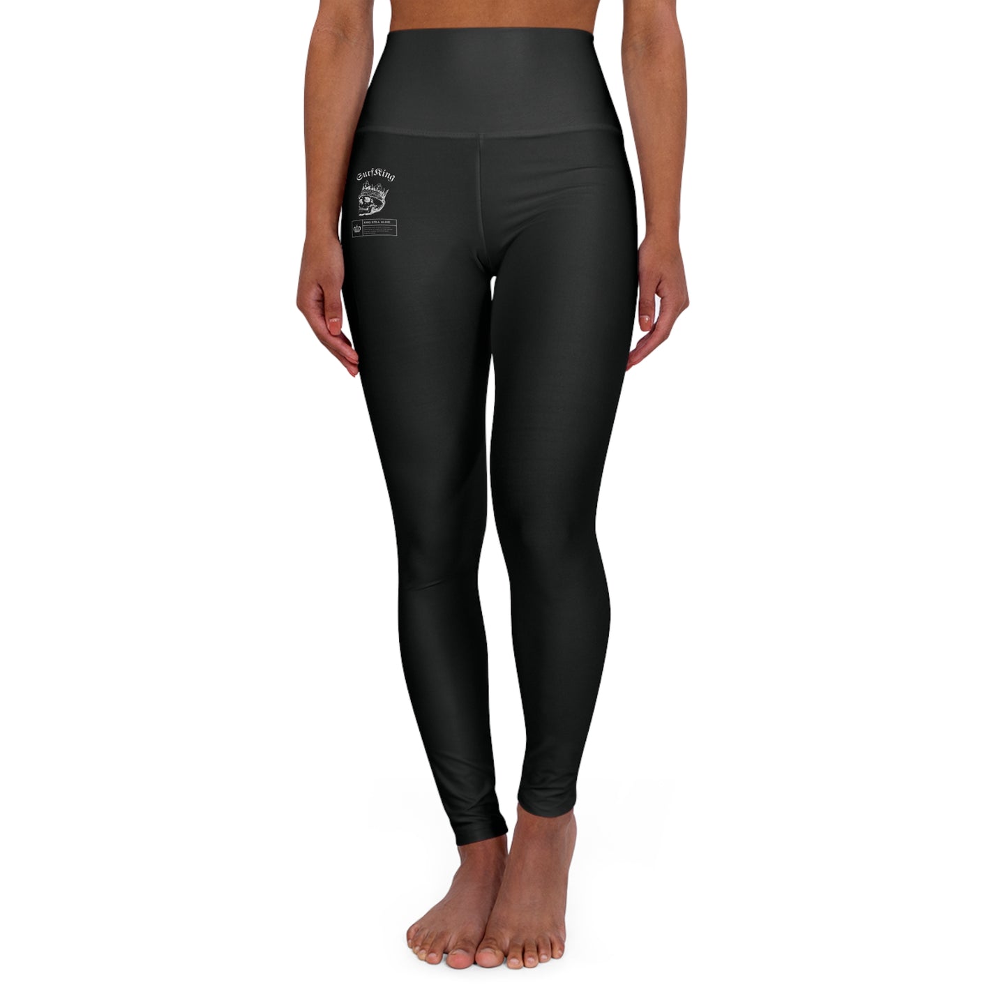 Surf King High Waisted Yoga Leggings - Great Lakes Surf Apparel