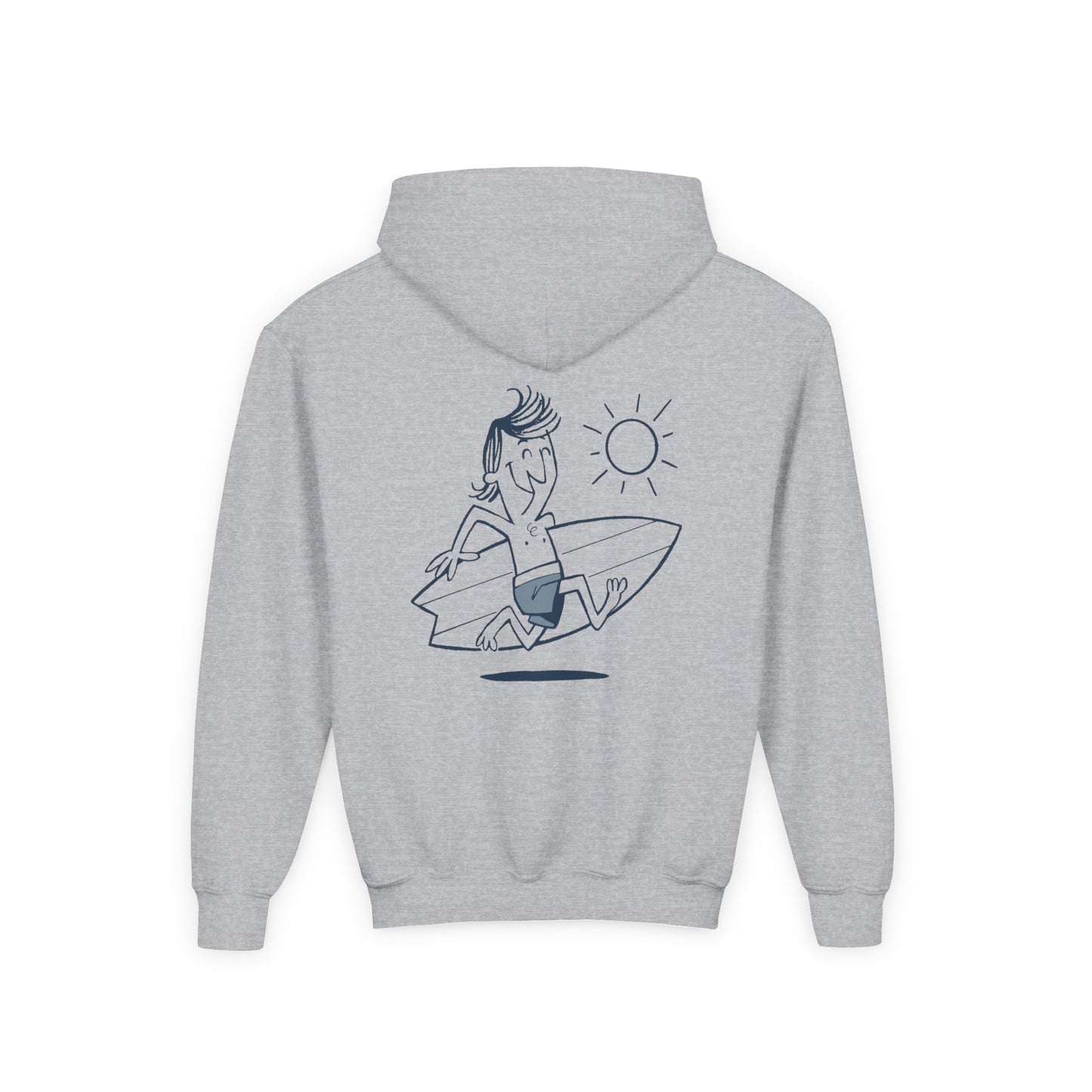 Port Washington Surf Club Youth Surf Club Hoodie - Great Lakes Surf Fashion