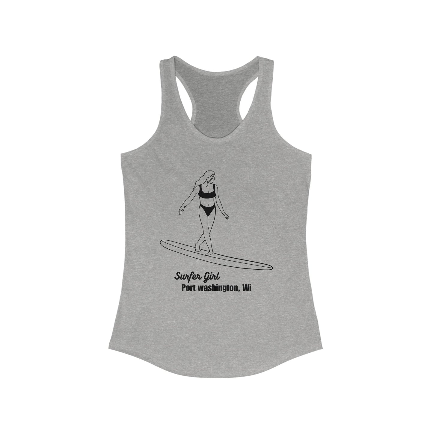 Surfer Girl Women's Ideal Racerback Tank