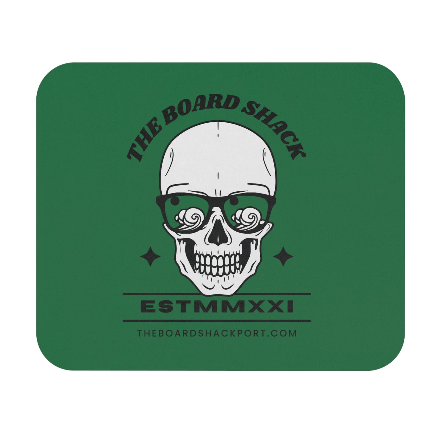 The Board Shack Skull Design Mouse Pad - Great Lakes Original Surf Gear