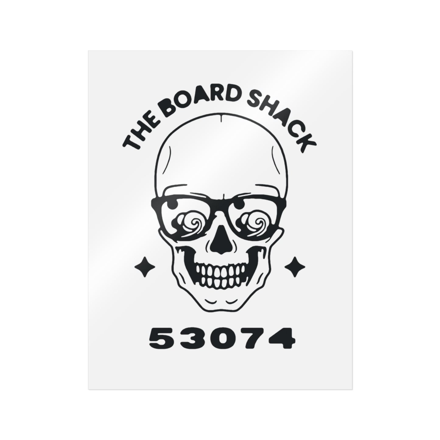 The Board Shack Die Cut Decal - Great Lakes Surf Shop