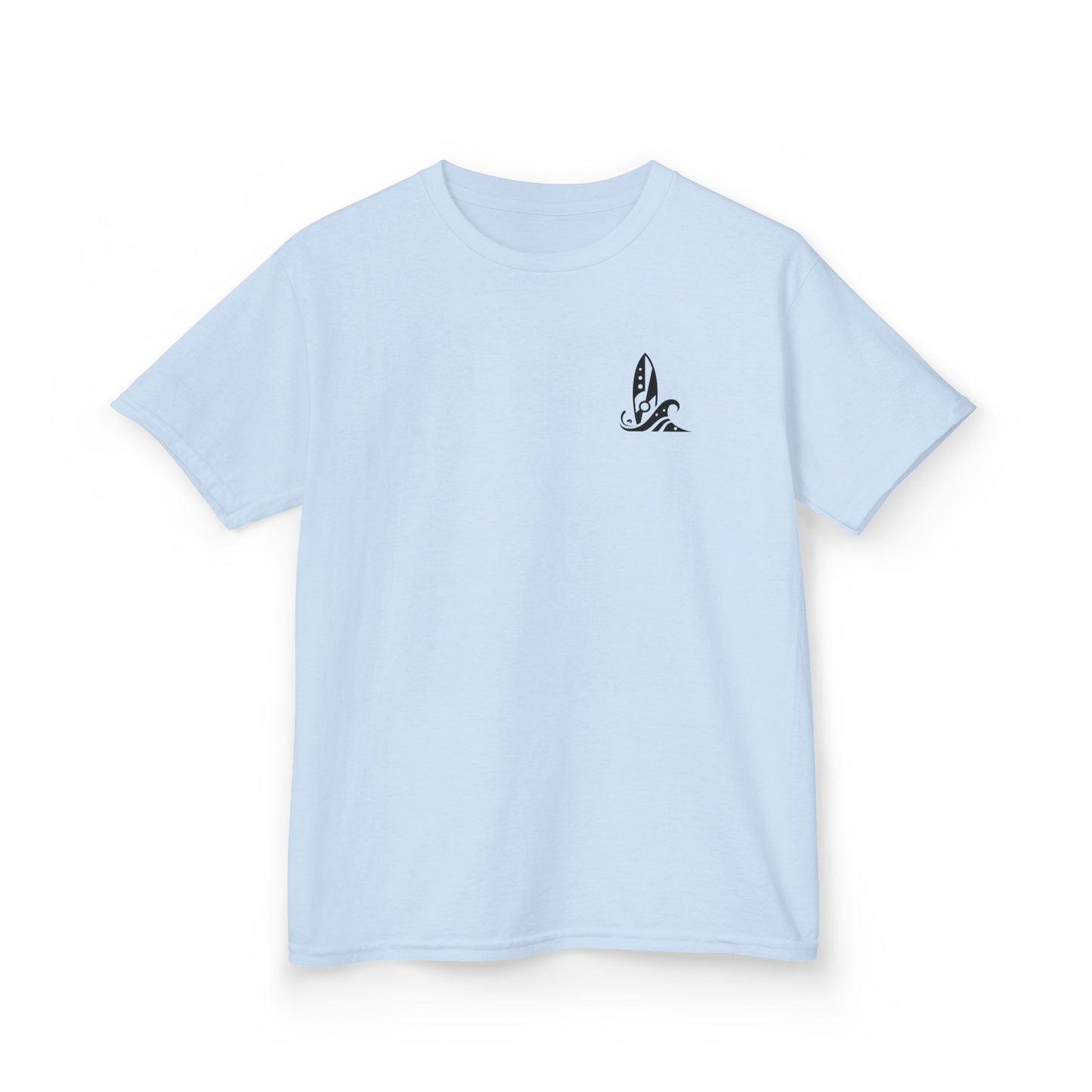 Vector Icon Surf Style Kids Tee - Stylish Heavy Cotton T-Shirt for Boys and Girls