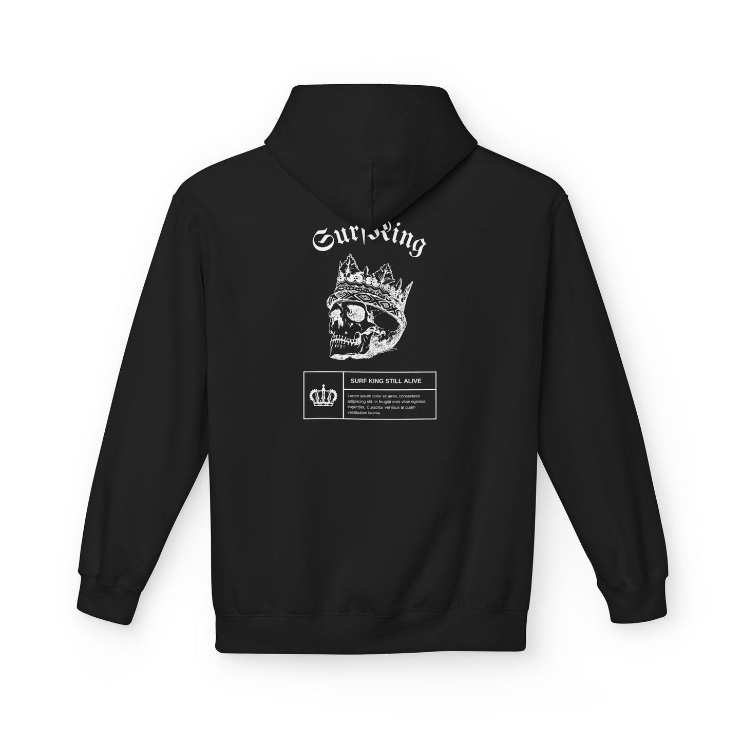 Surf King Graphic Hoodie - Geat Lakes Surf Apparel