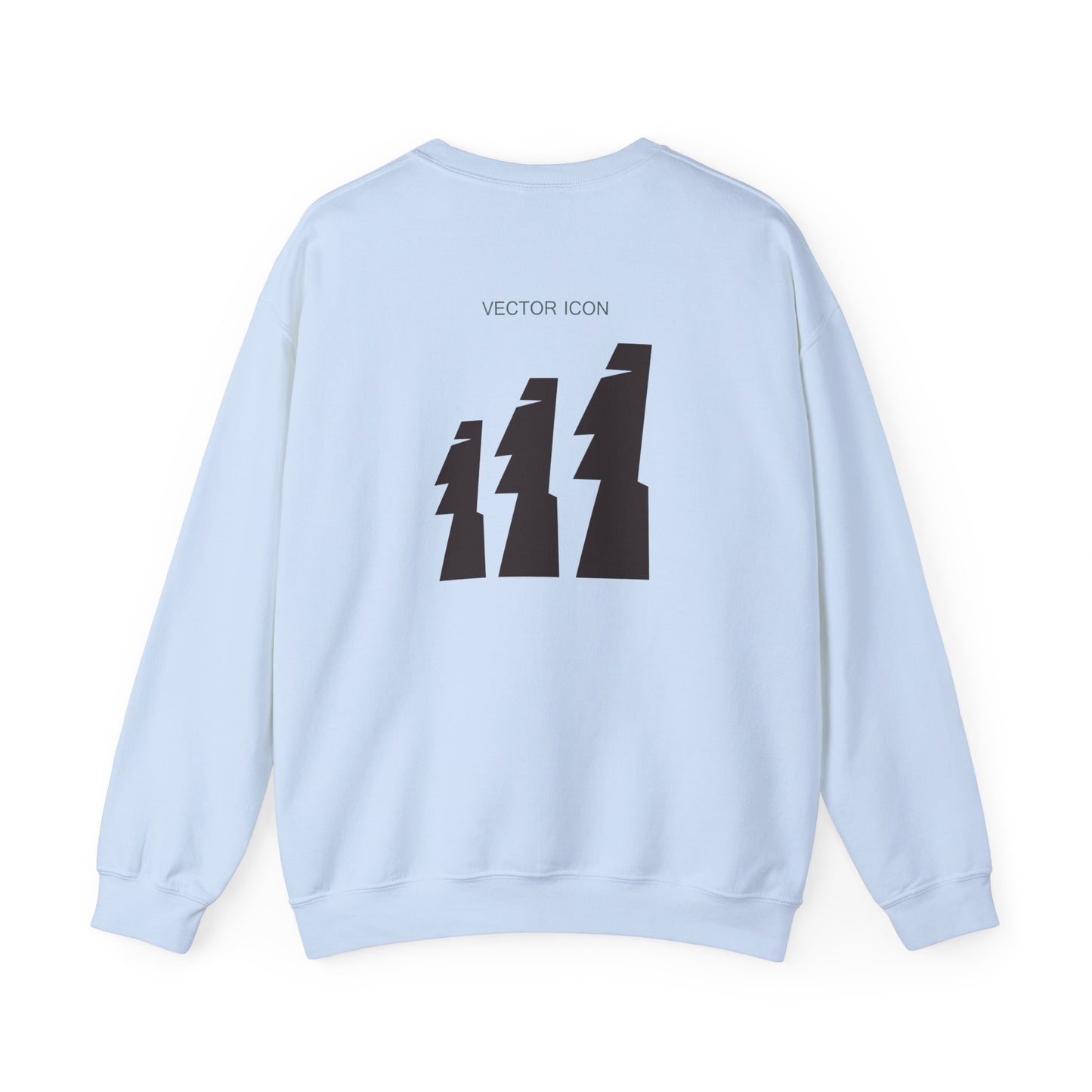 Vector Icon Surf Style Unisex Crewneck Sweatshirt - Surf Style Fashion