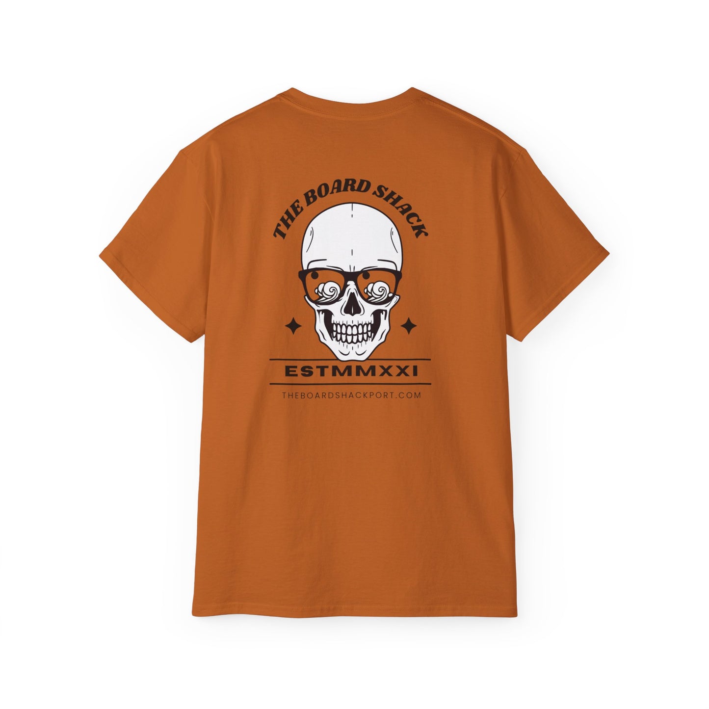 The Board Shack Skull Tshirt - Great Lakes Surf Shop