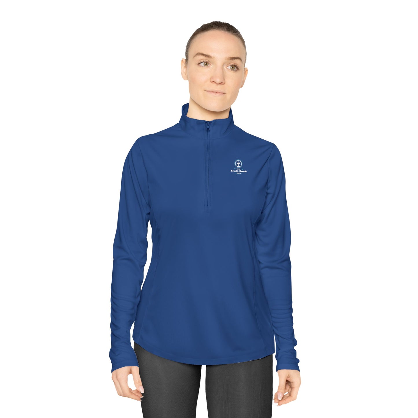 South Beach Ladies Quarter-Zip Pullover - Stylish & Comfortable Activewear