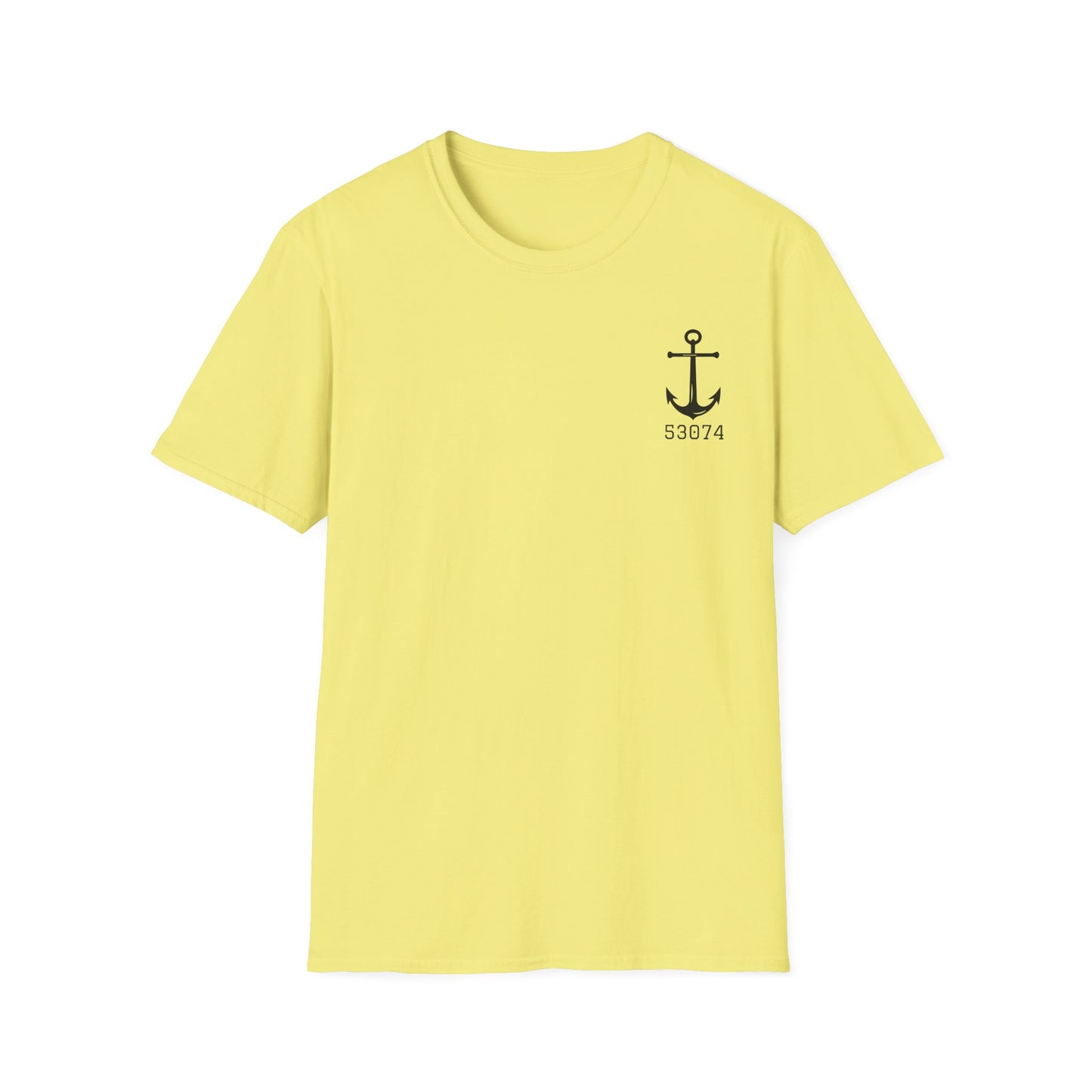 Great Lakes Surfing Paradise Unisex Softstyle T-Shirt - Relaxed Fit for Beach Lovers