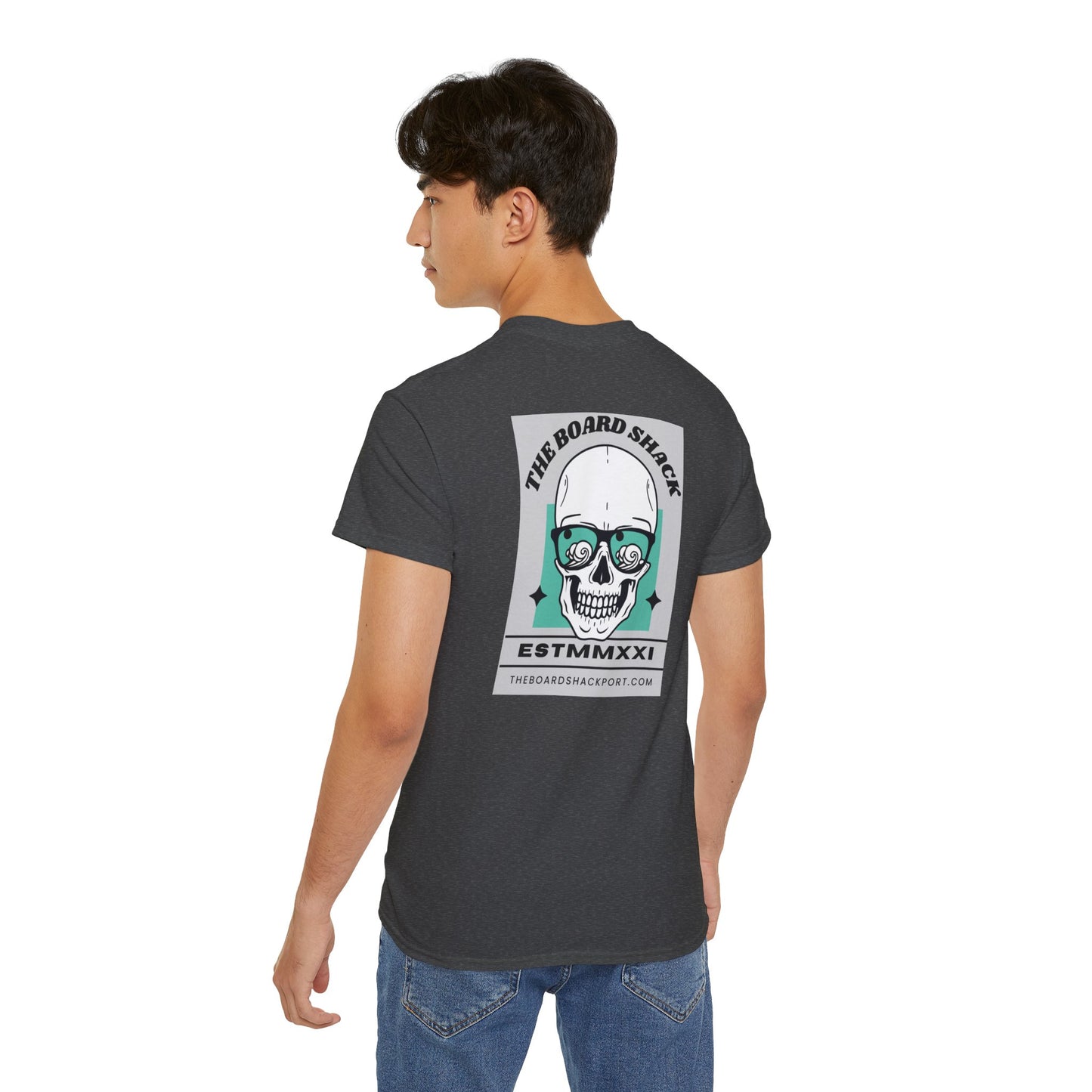 The Board Shack Skull Tshirt - Great Lakes Surf Shop