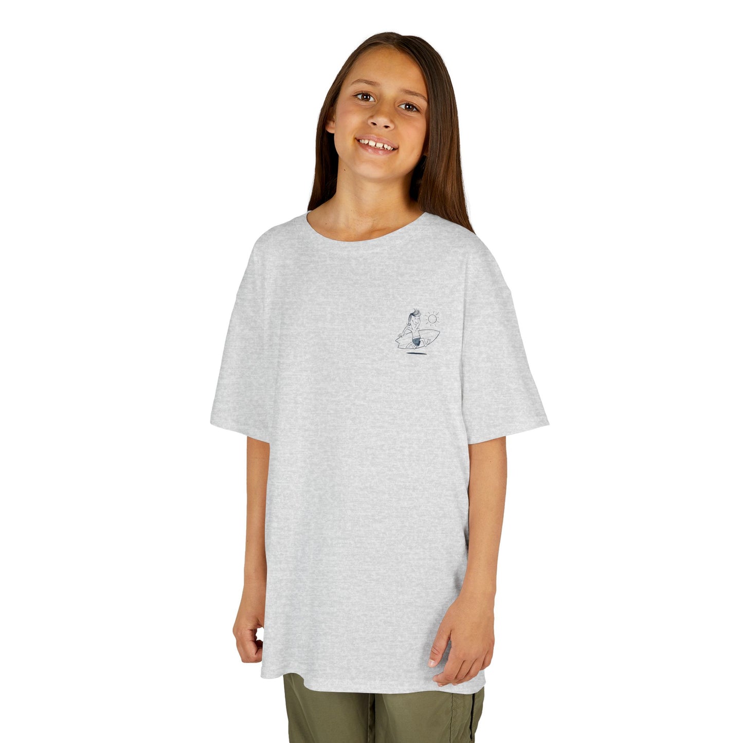 Surf Tiki Kids Tee - Fun Summer Vibe for Young Adventurers