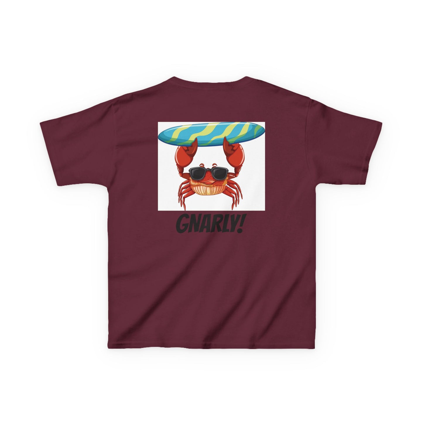The Board Shack/Gnarly Crab - Kids Heavy Cotton™ Tee