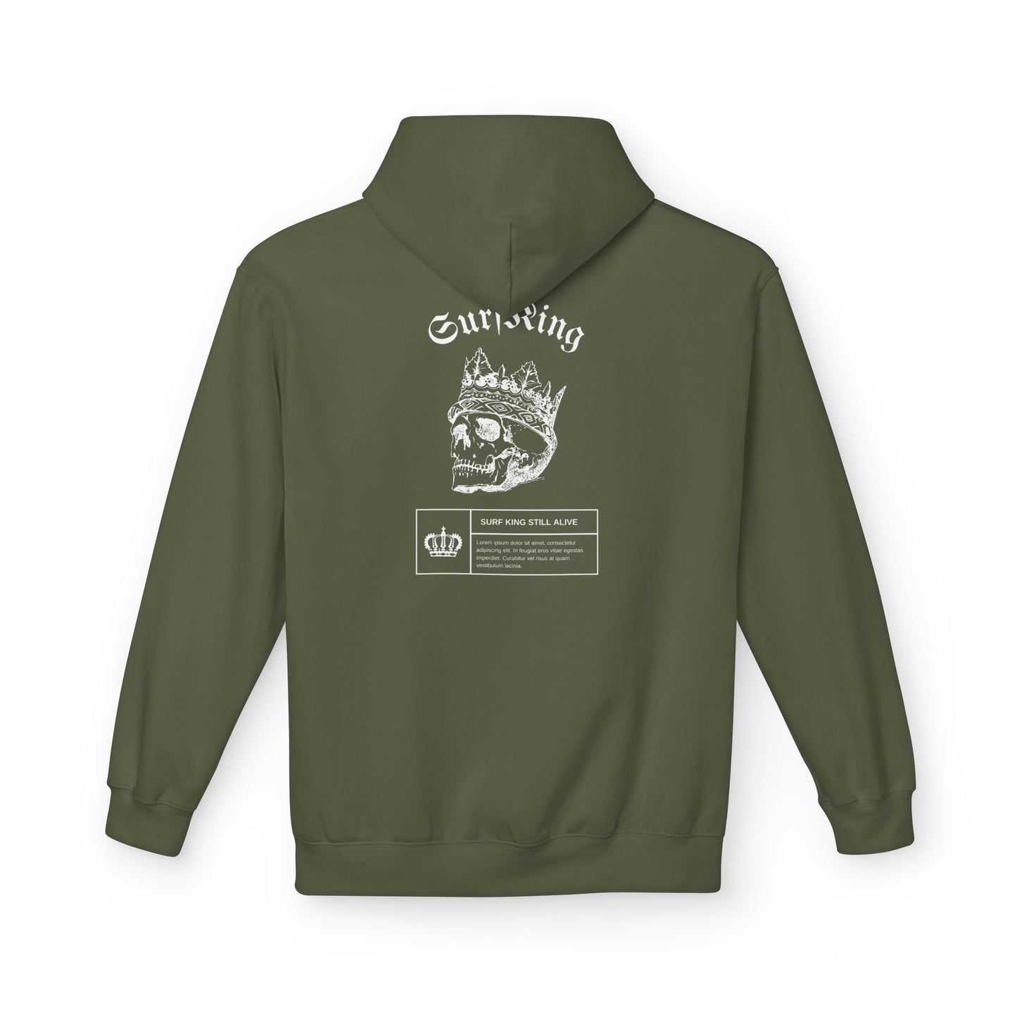 Surf King Graphic Hoodie - Geat Lakes Surf Apparel