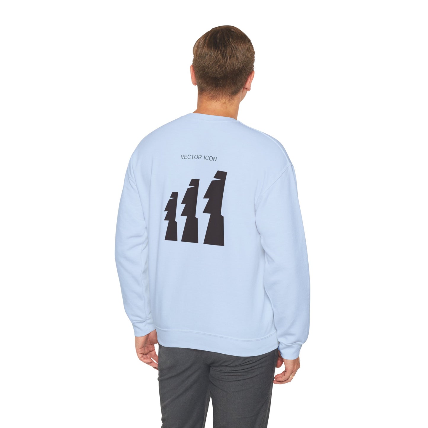 Vector Icon Surf Style Unisex Crewneck Sweatshirt - Surf Style Fashion