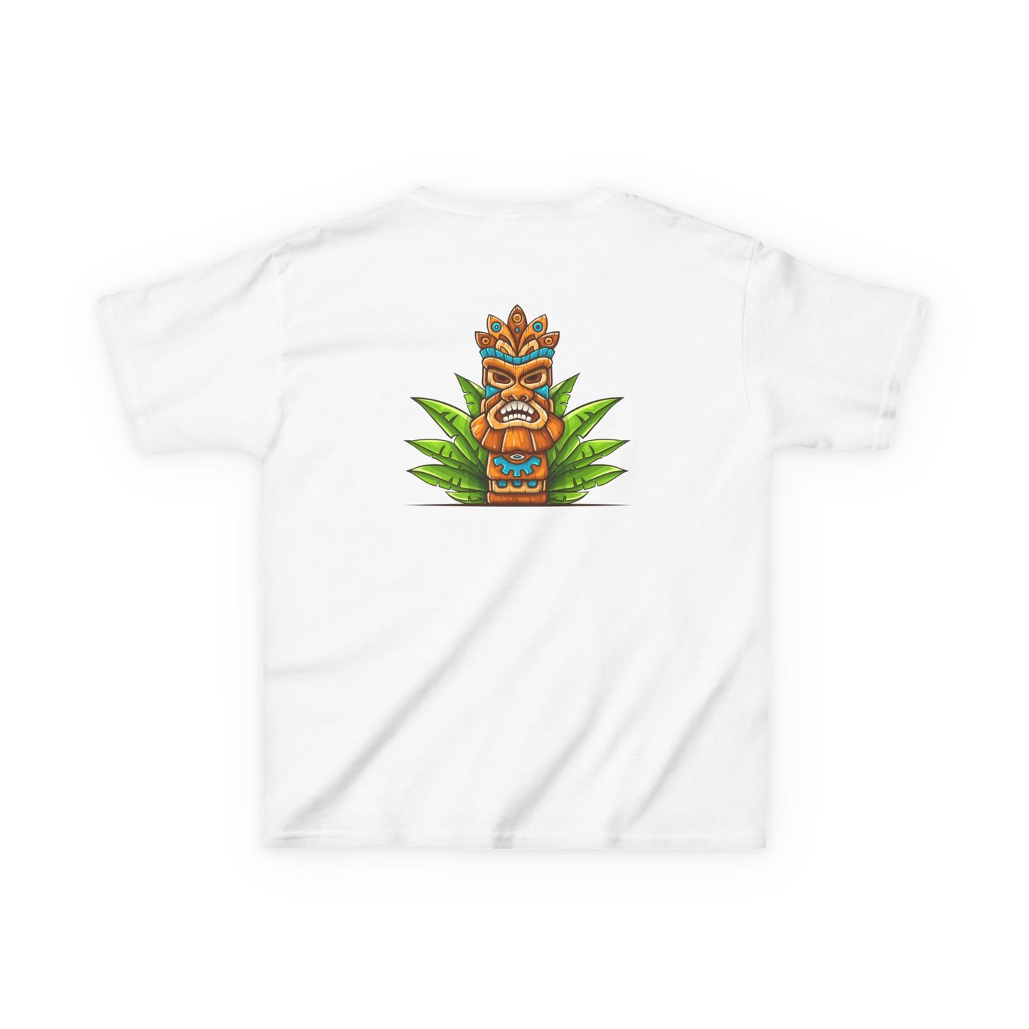 Surf Tiki Kids Tee - Fun Summer Vibe for Young Adventurers