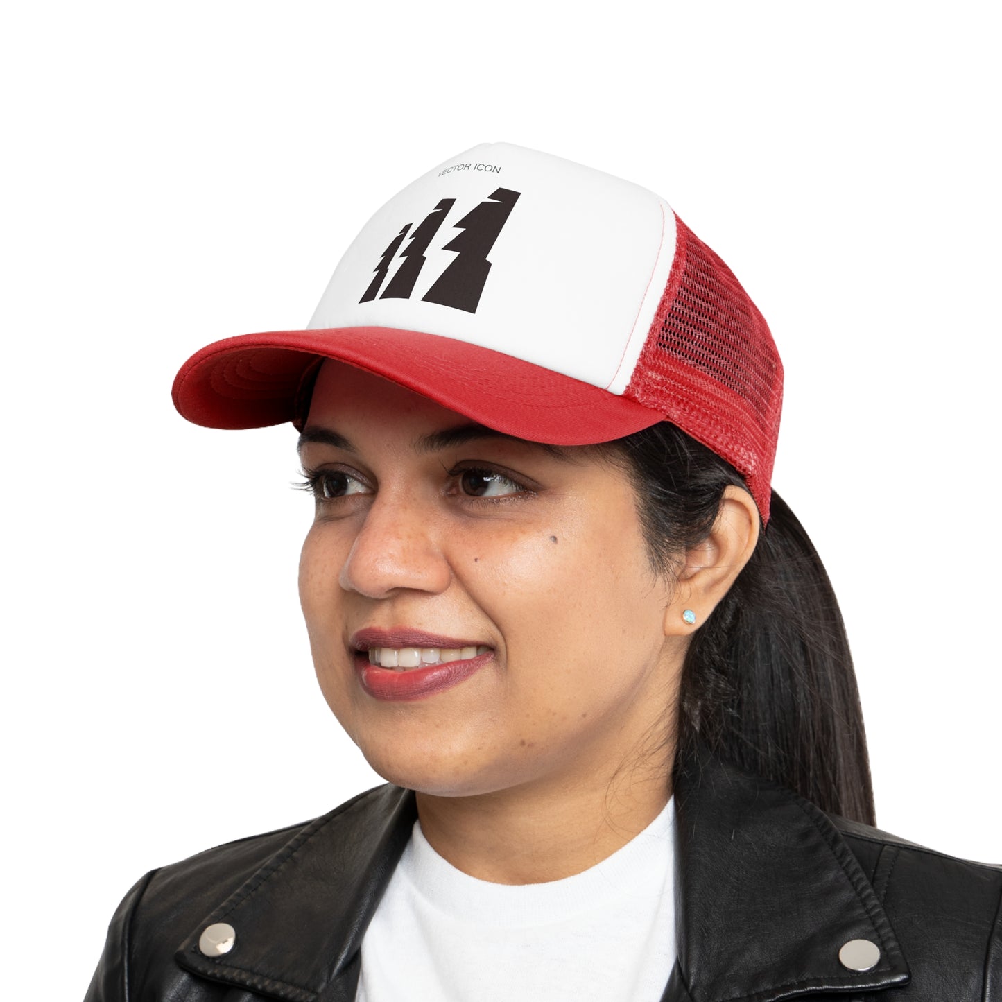 Vector Icon Surf Style Trucker Hat - Casual Surf Fashion