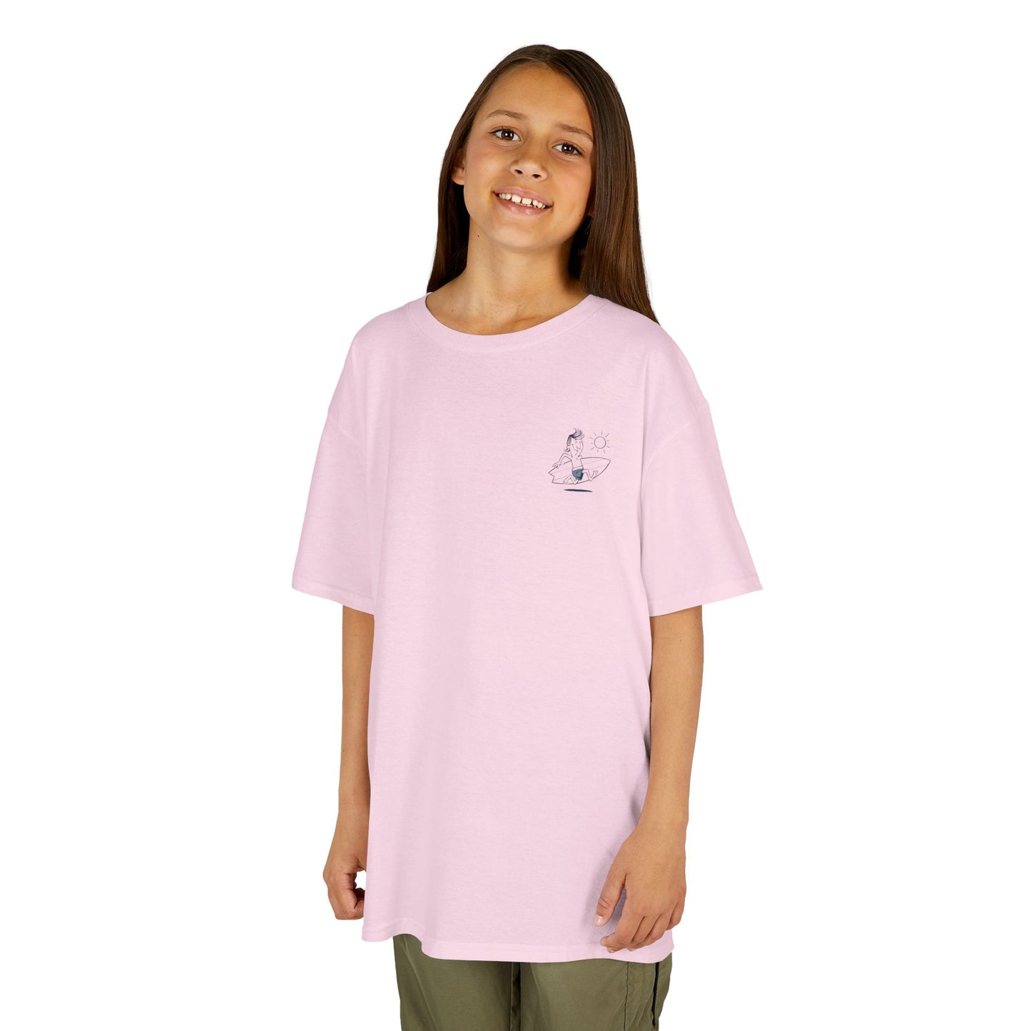Surf Tiki Kids Tee - Fun Summer Vibe for Young Adventurers
