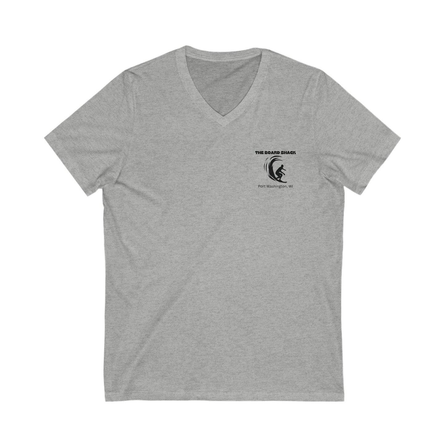 The Board Shack Unisex Jersey Short Sleeve V-Neck Tee